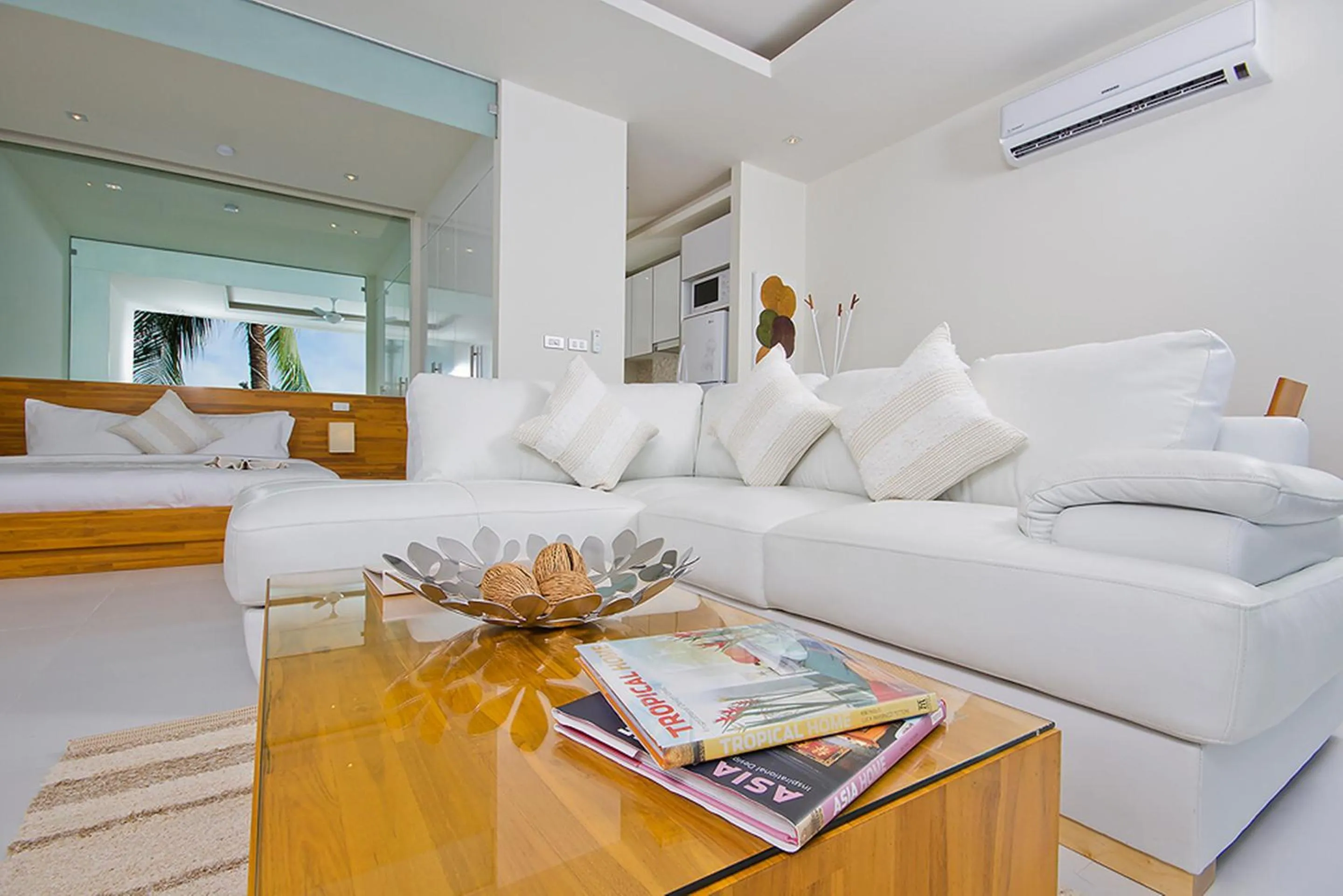 Living room in Chi Samui Resort