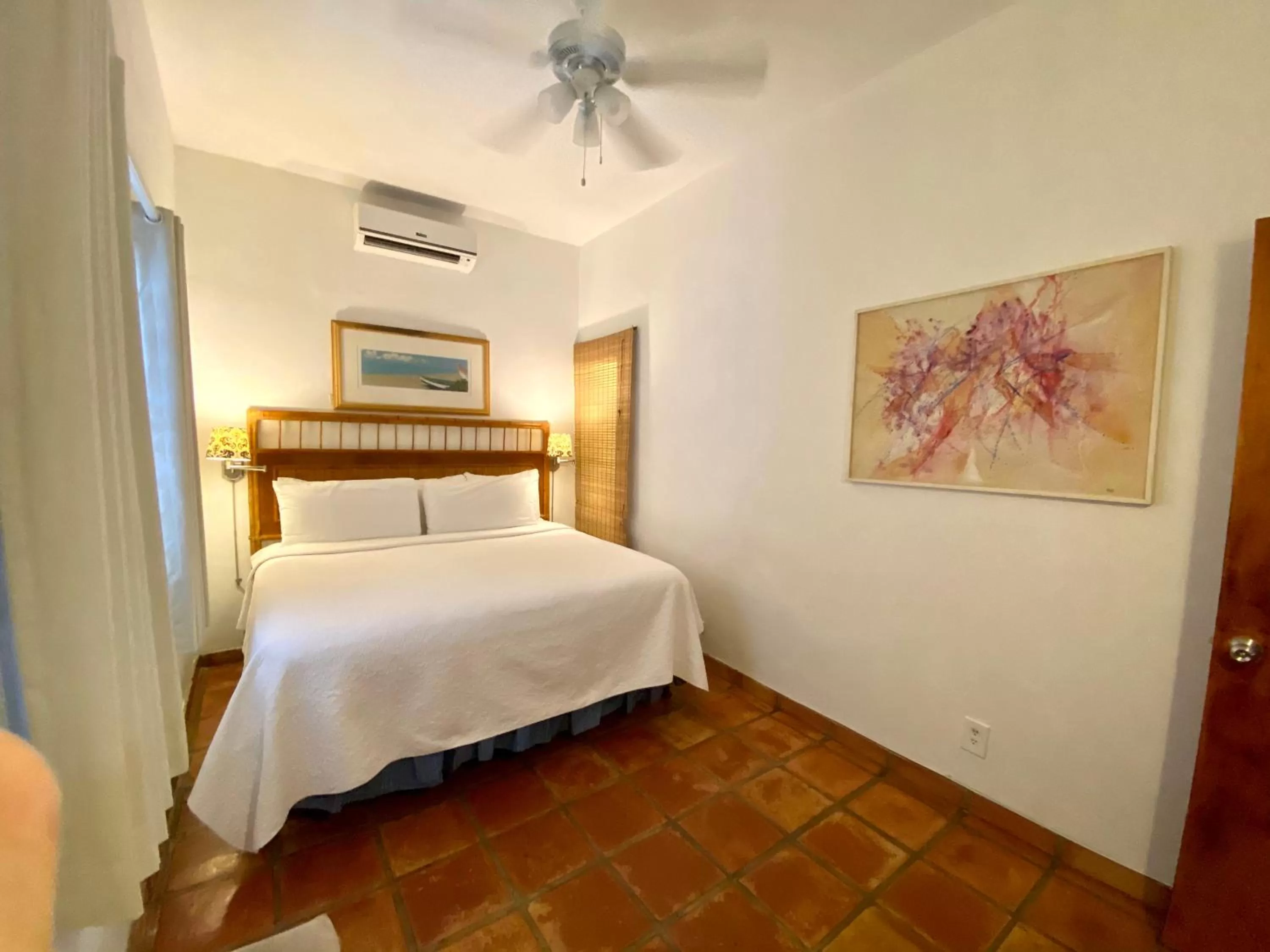 Bed in At Wind Chimes Boutique Hotel