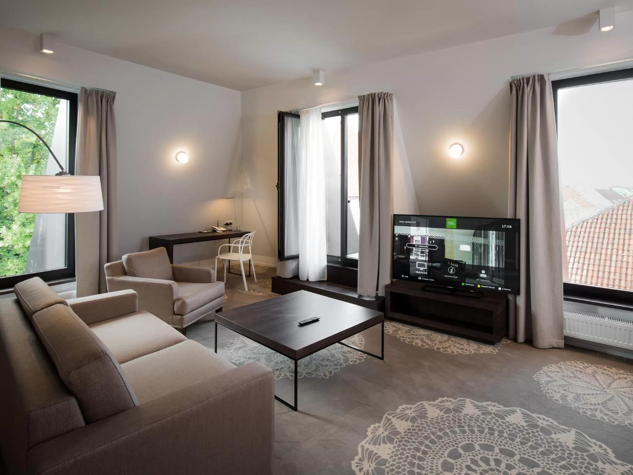 Living room in Lydia Hotel