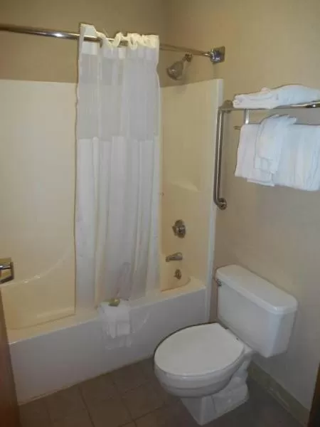 Shower in AmeriStay Inn St Joseph