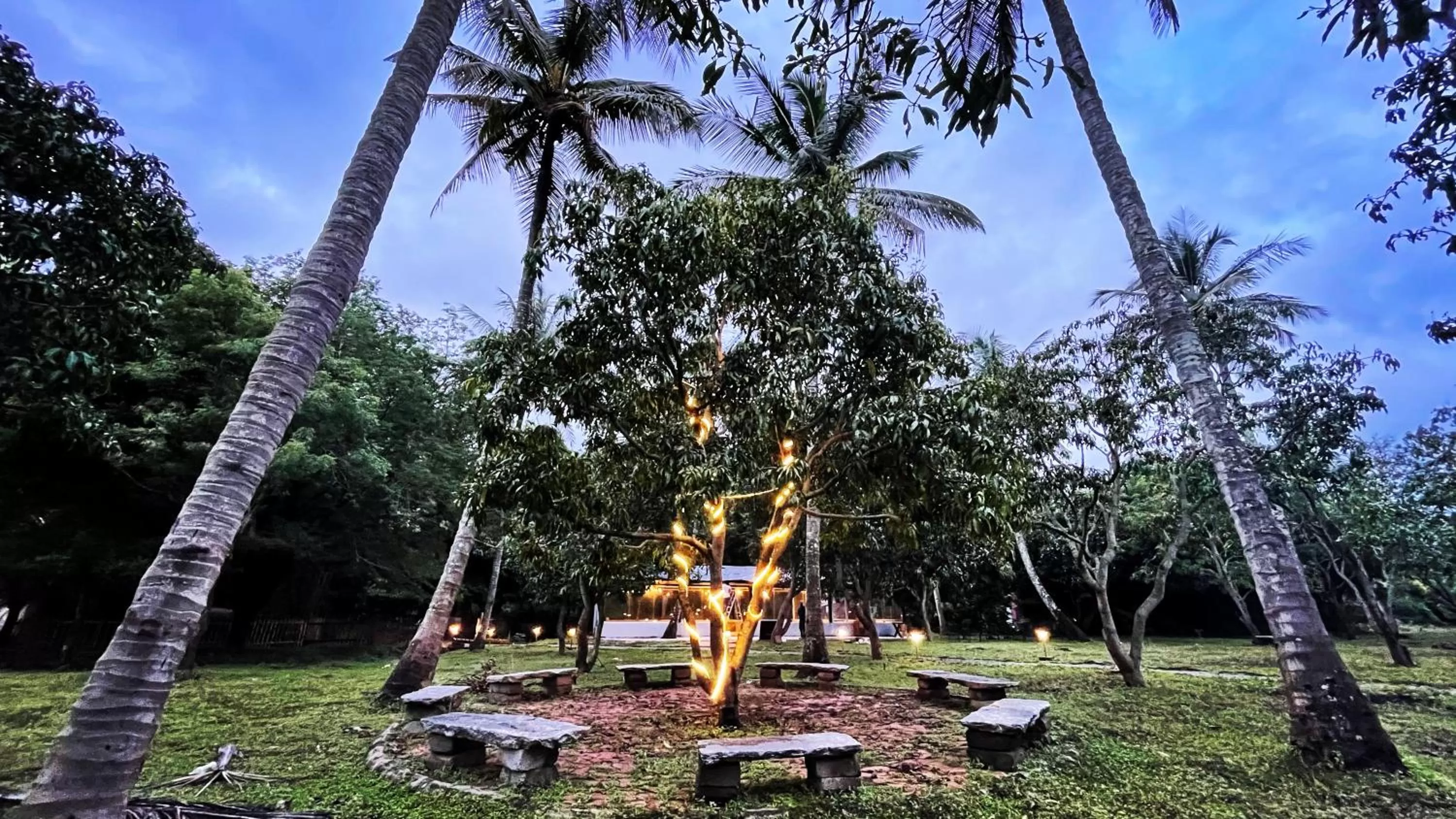 Children play ground in Commune18 Resort Chikmagalur
