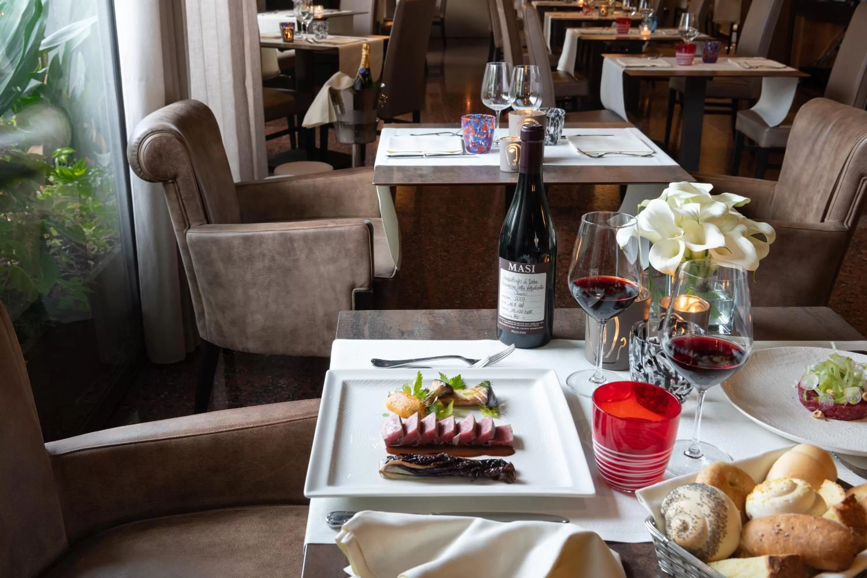 Food and drinks in Hotel Leopardi