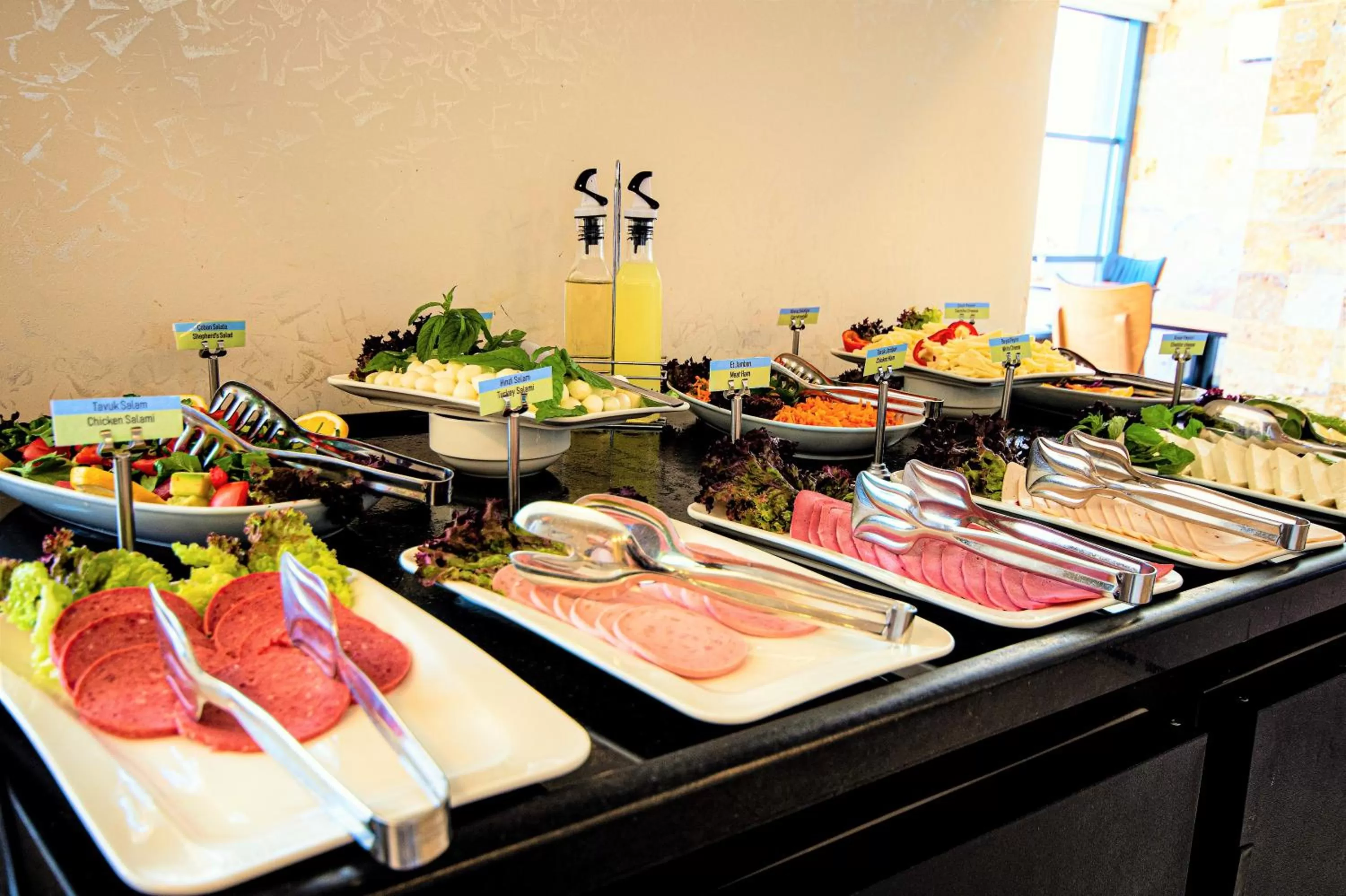 Buffet breakfast in Boss Hotel Sultanahmet
