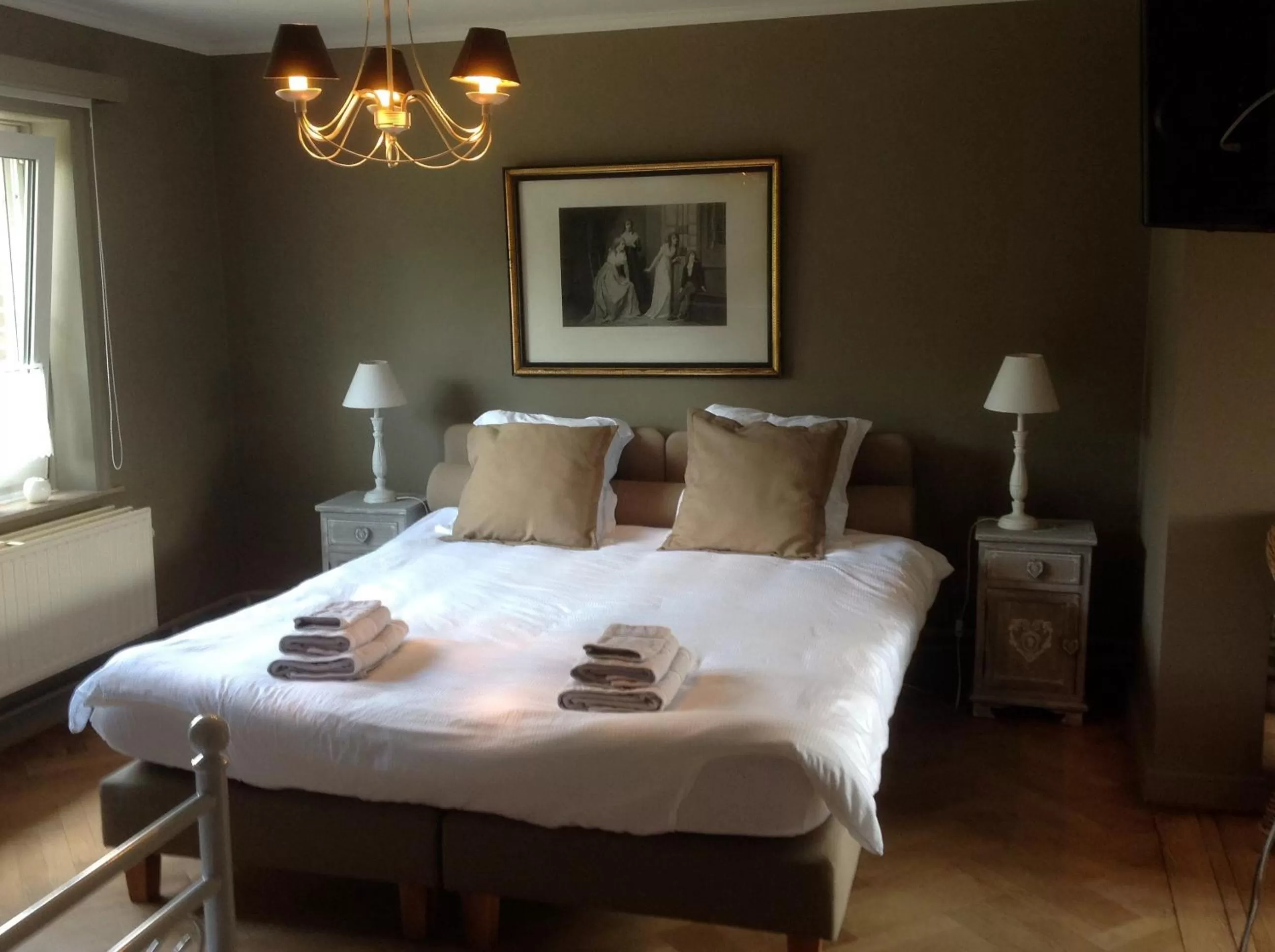 Bed in Guesthouse 't Goed Leven