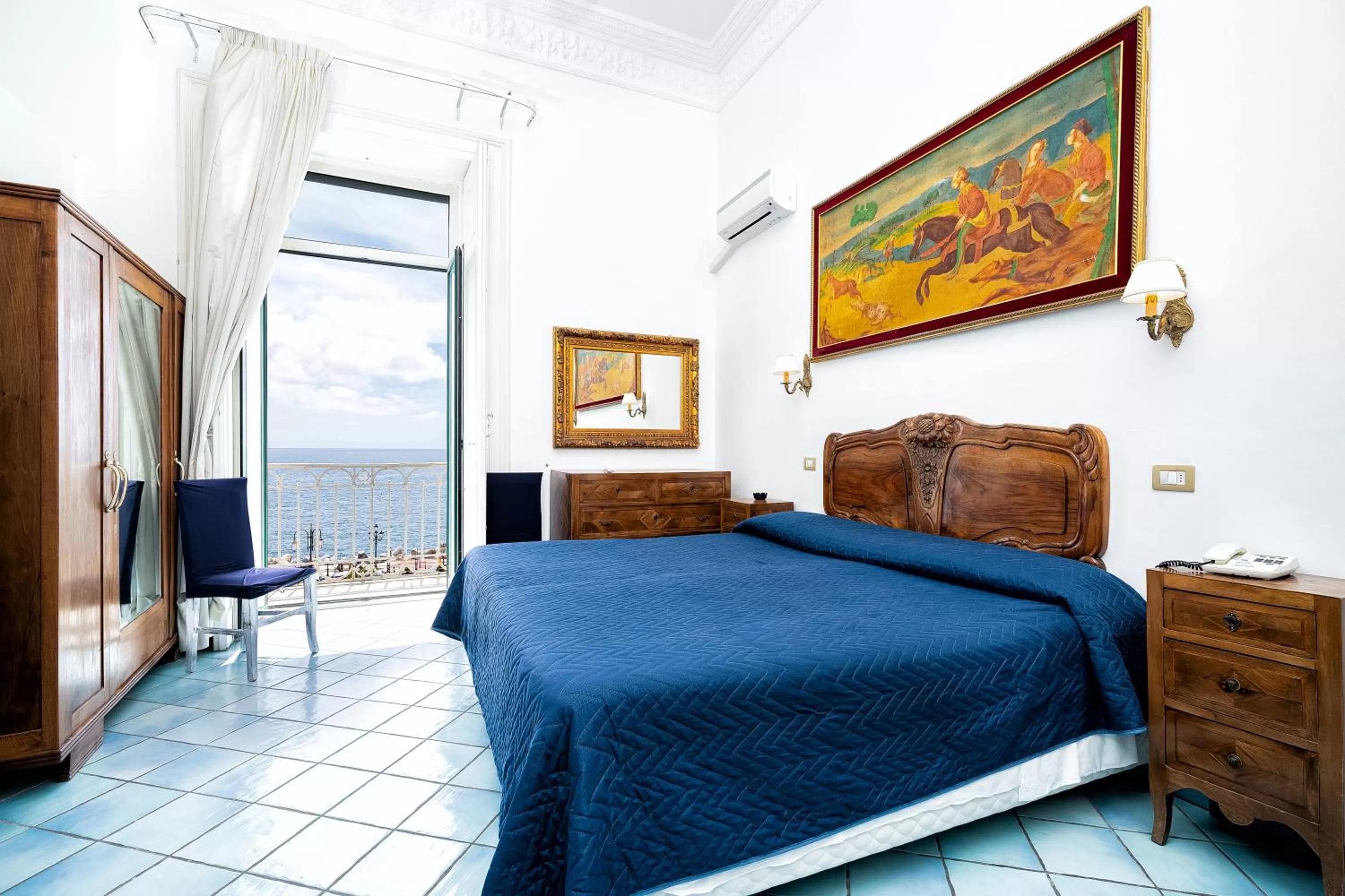 Bed in Hotel Fontana