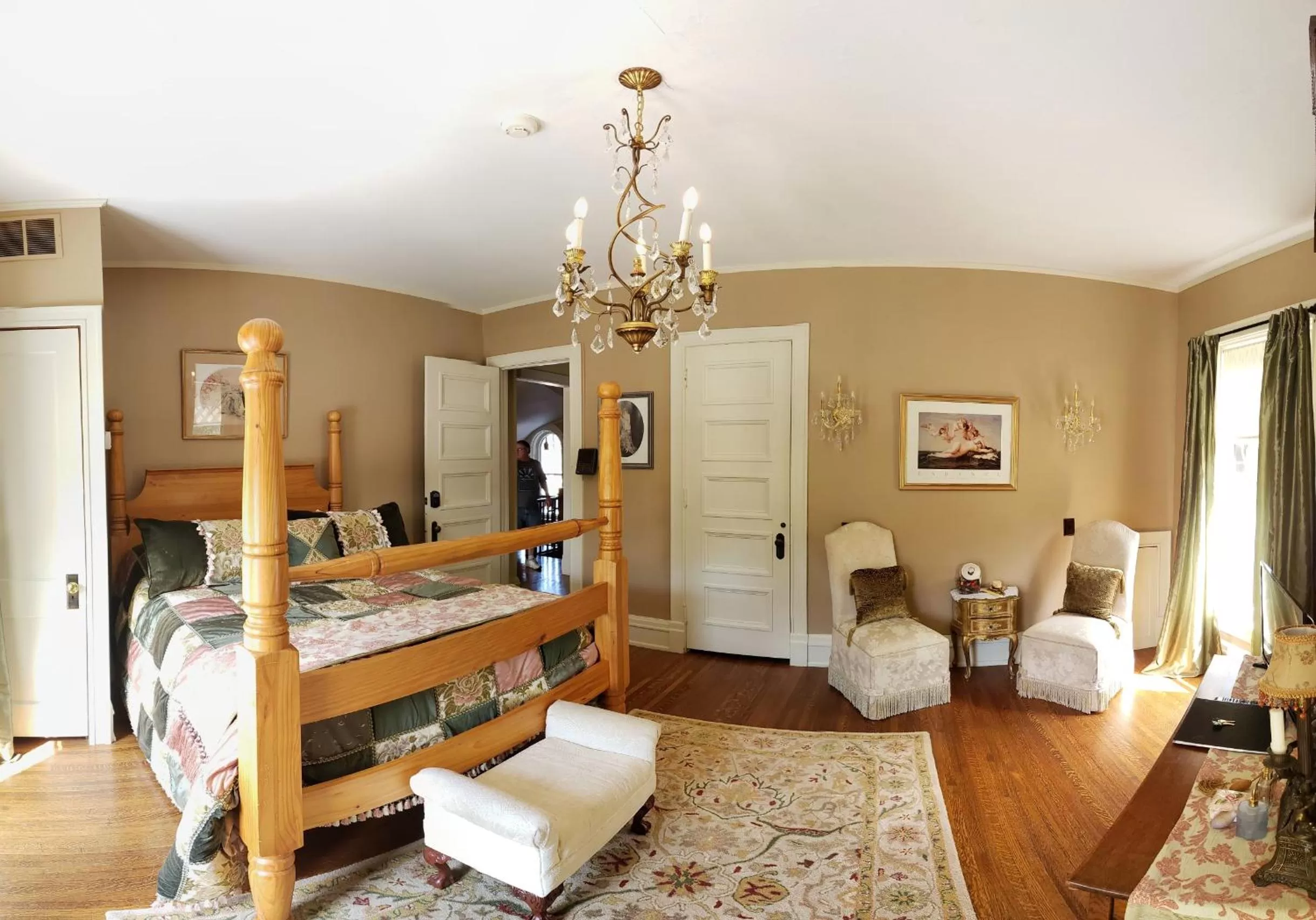 Bed in Chocolate Mansion