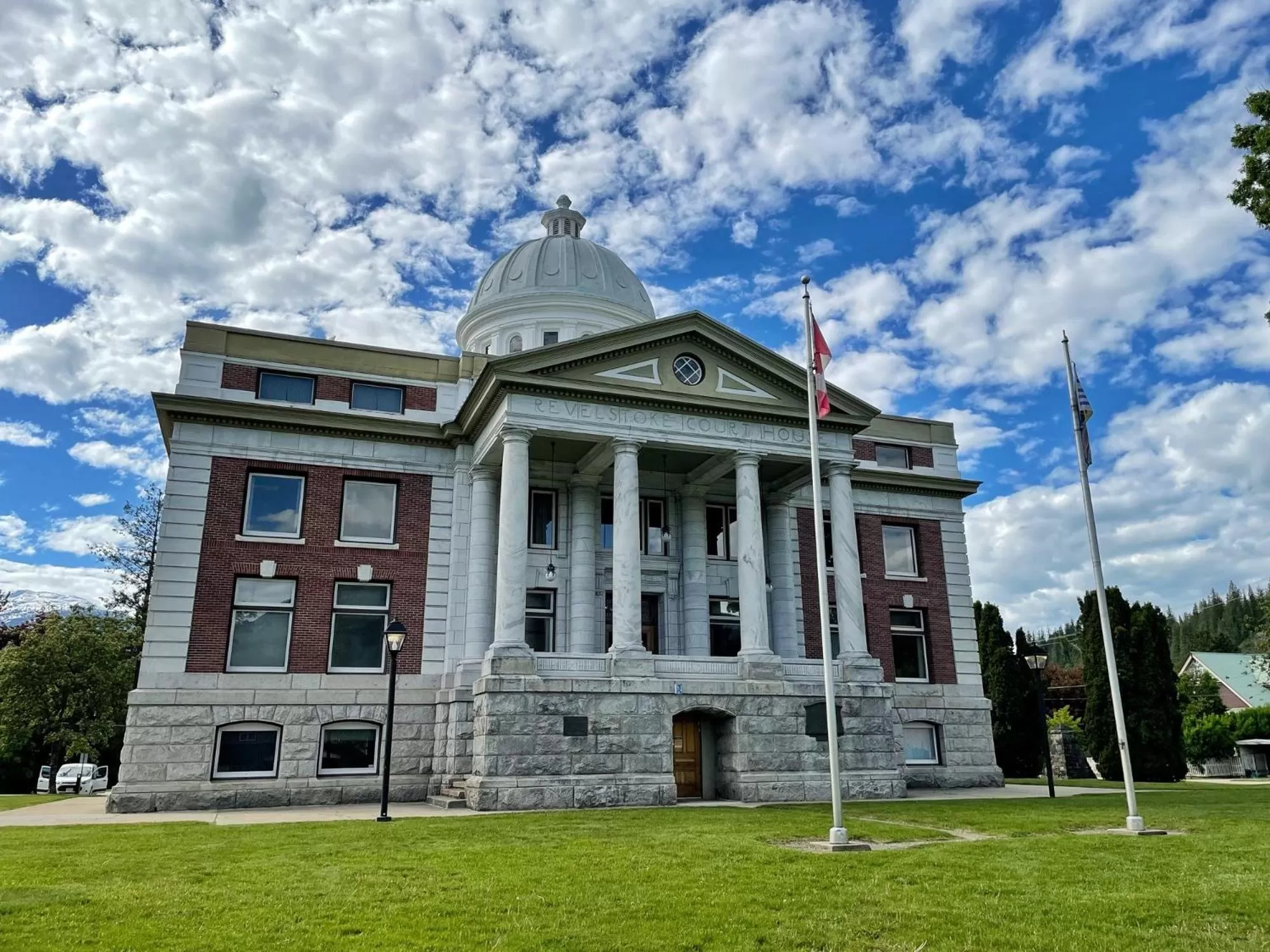 Landmark view in Courthouse Inn Revelstoke