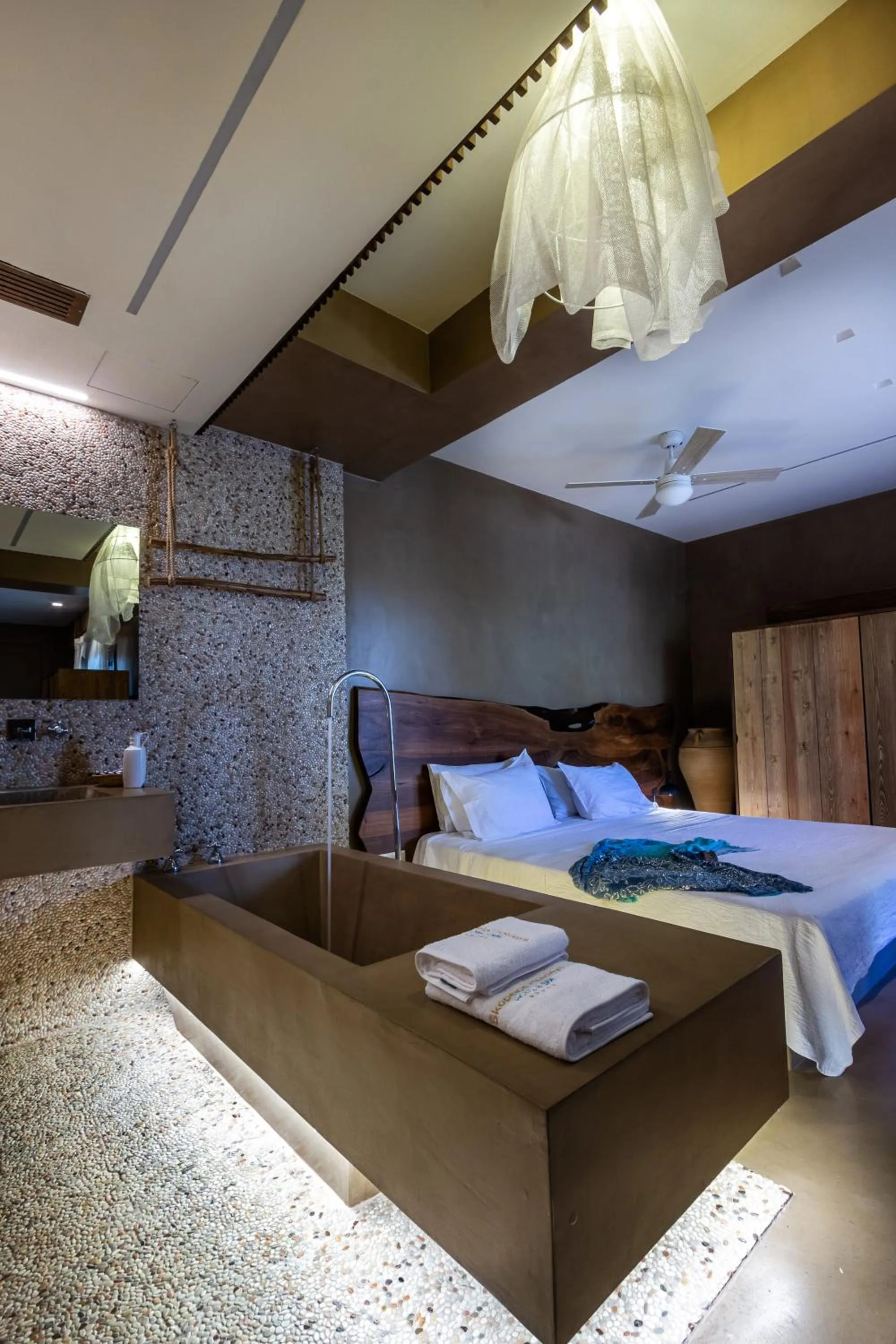 Bedroom, Bed in Skopelos Holidays Hotel & Spa