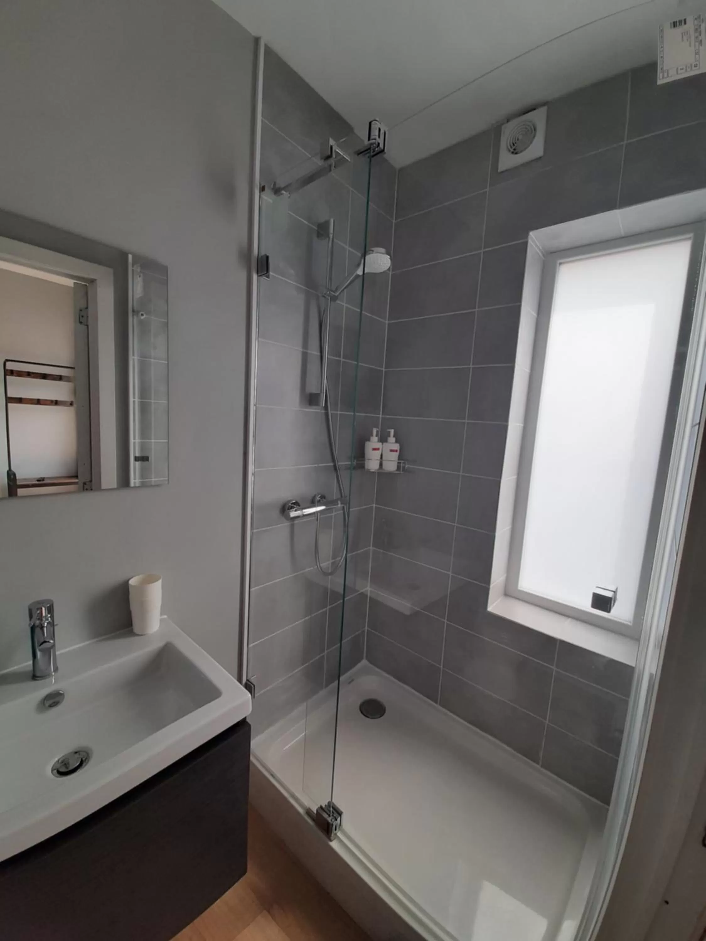 Shower in Hotel Temse