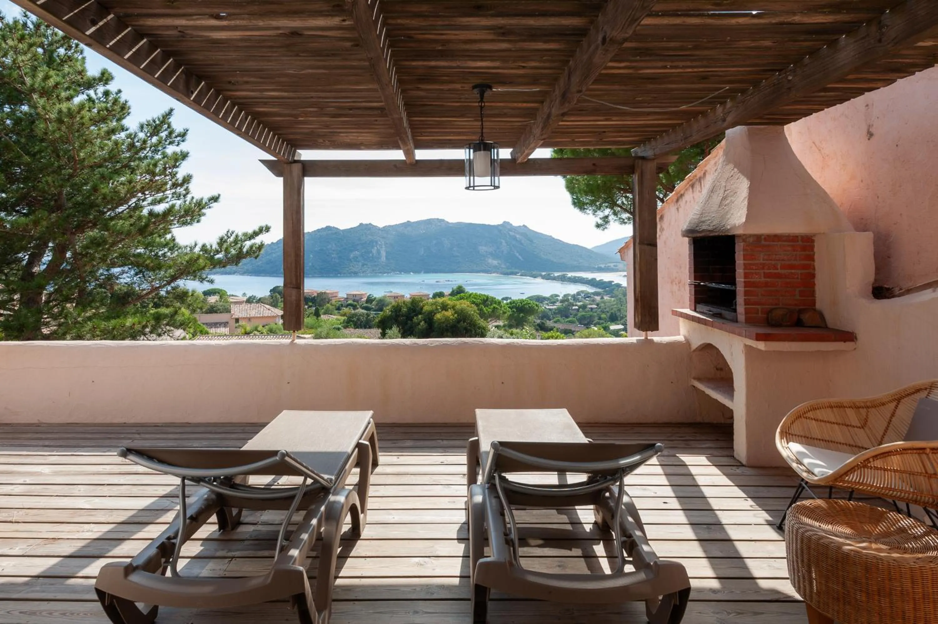 Patio in Résidence Marina Di Santa Giulia