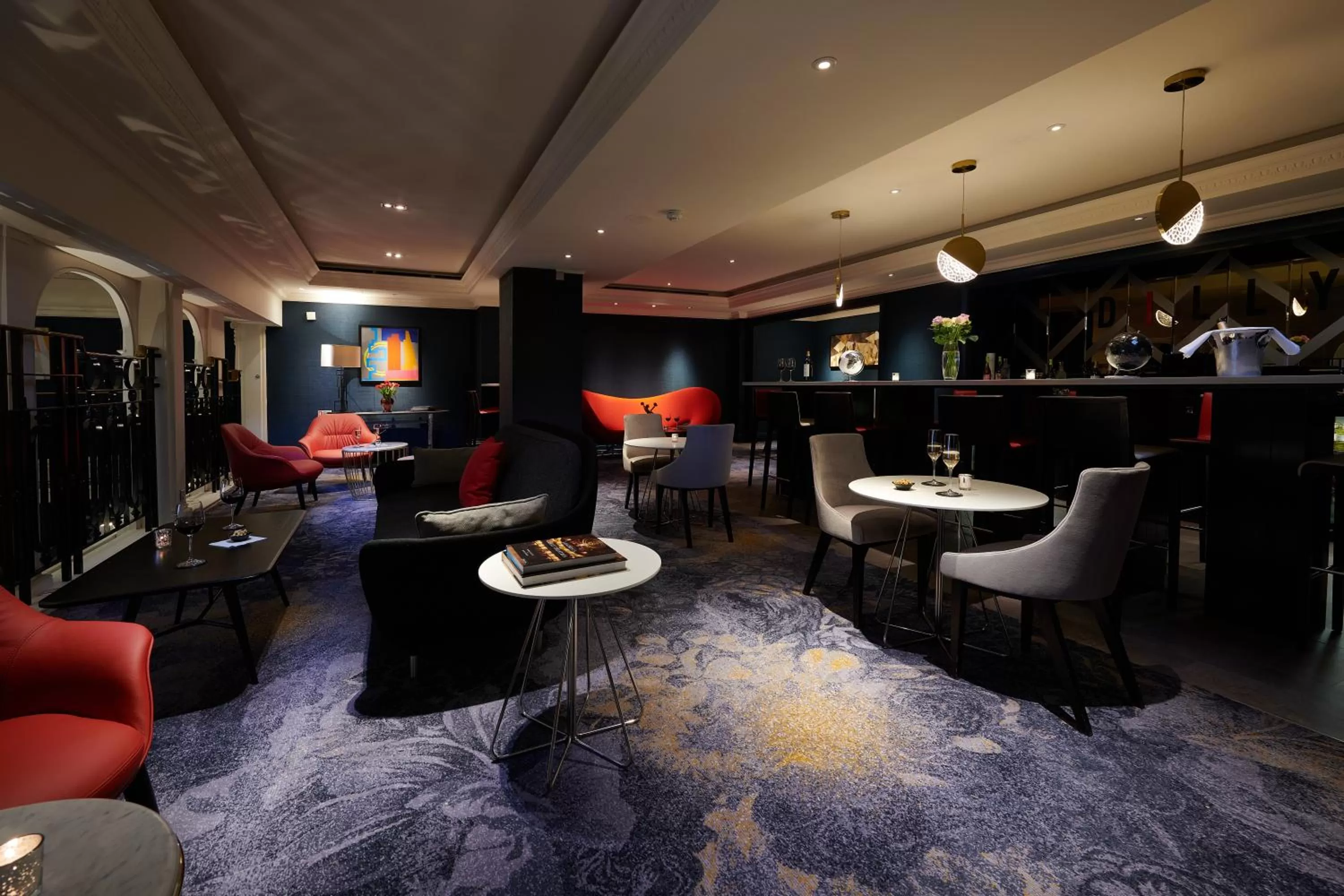 Lounge or bar in The Dilly