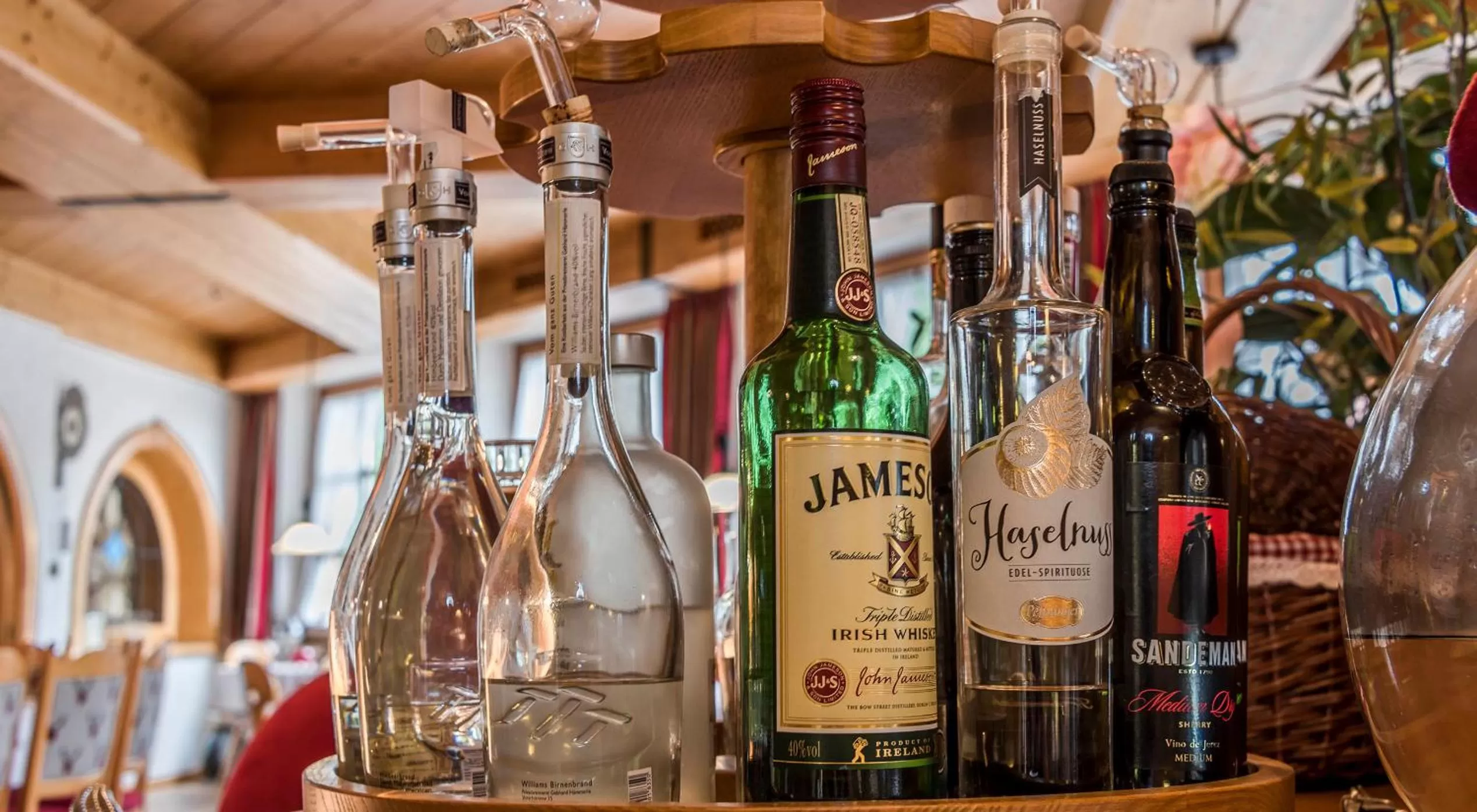 Alcoholic drinks in Hotel Mutz