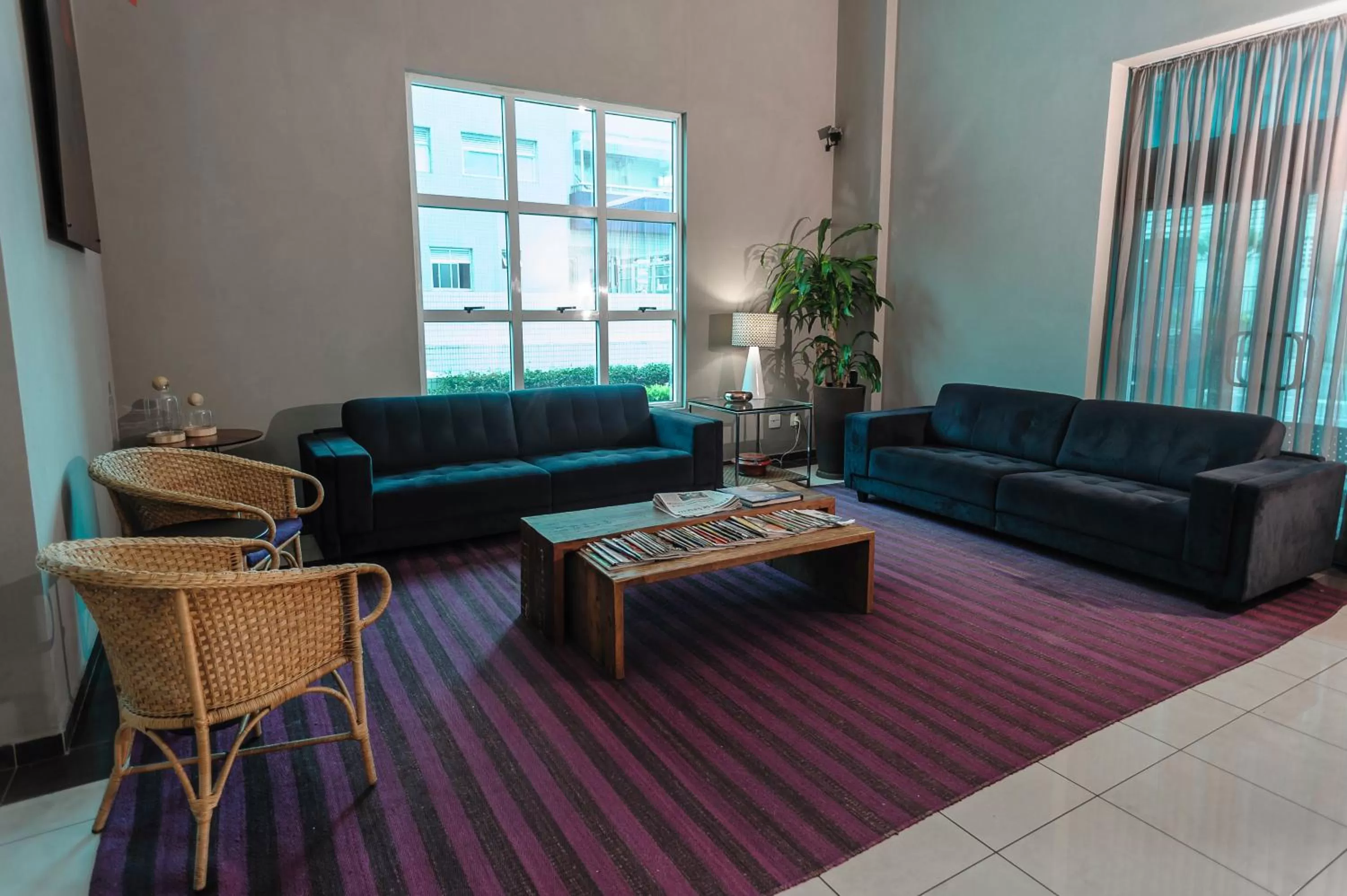 Lobby or reception in Hotel The Premium