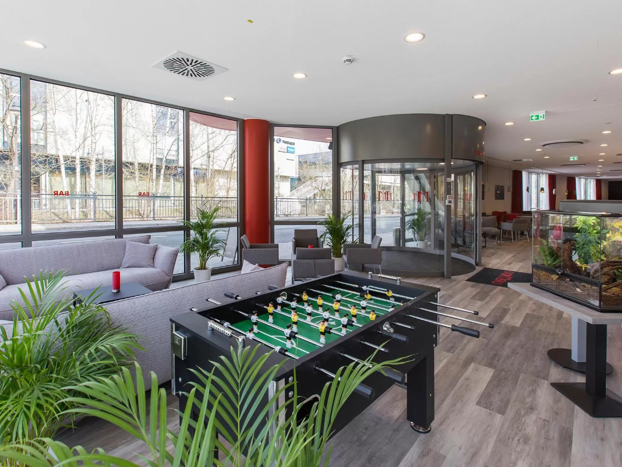 Lobby or reception in DORMERO Hotel Roth