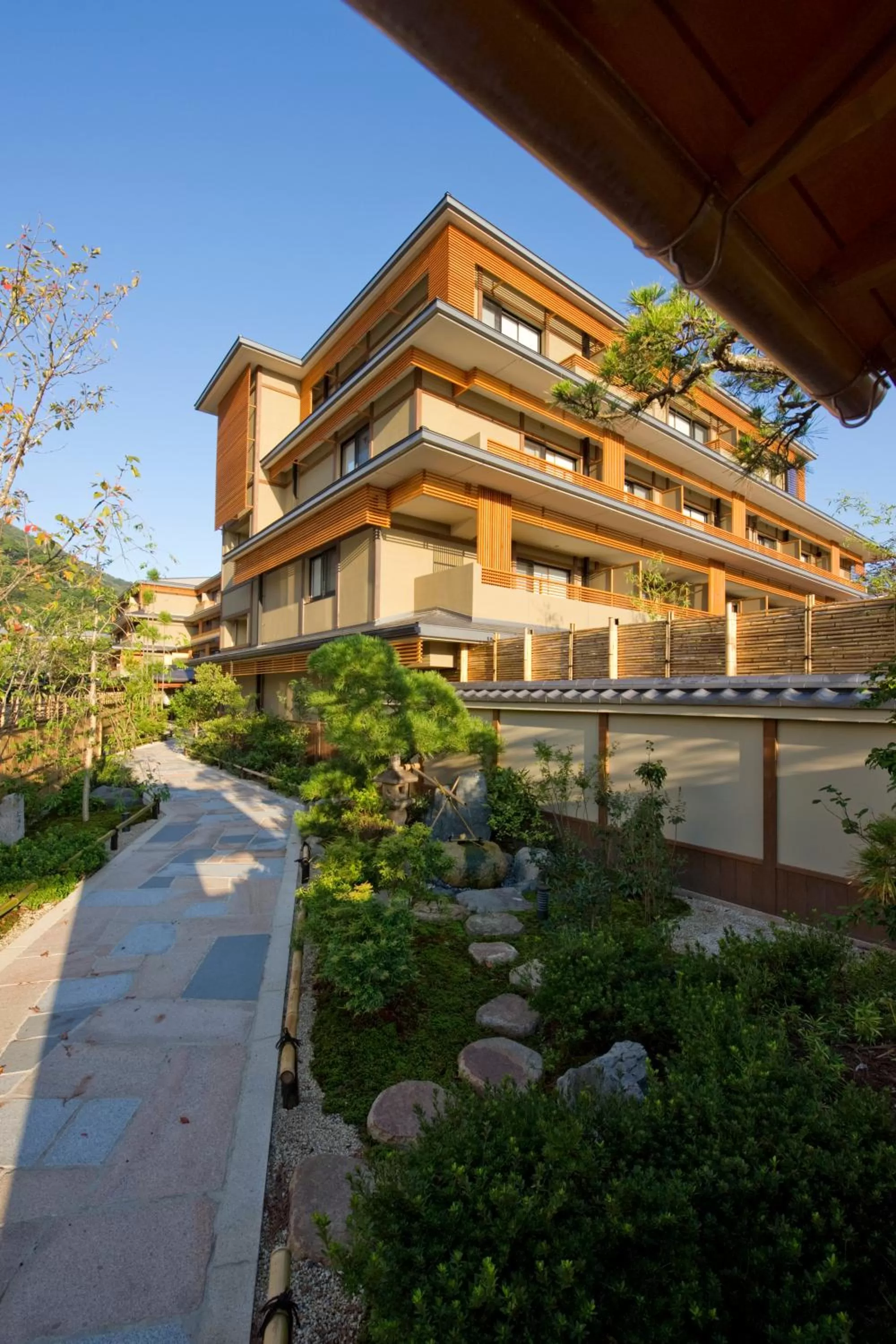 Property building in Kadensho, Arashiyama Onsen, Kyoto - Kyoritsu Resort