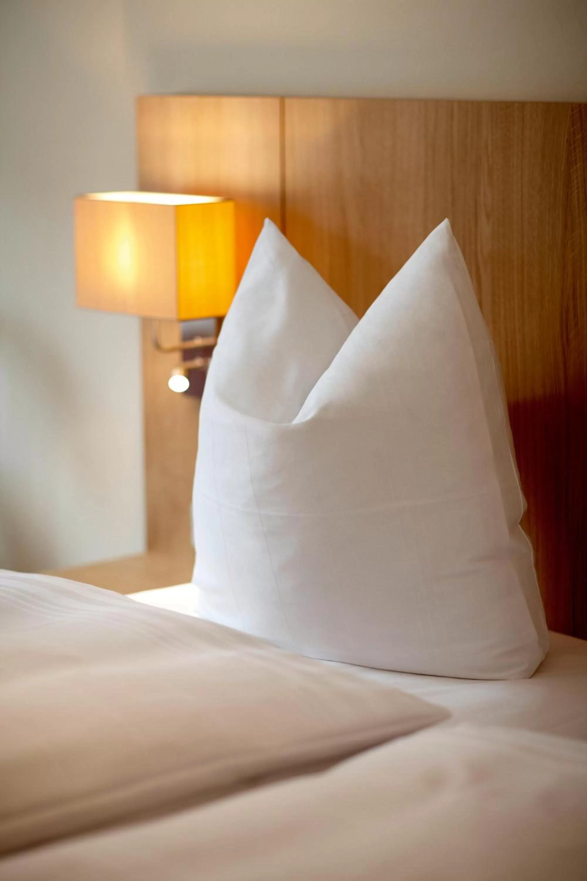 Decorative detail, Bed in Hotel Falken