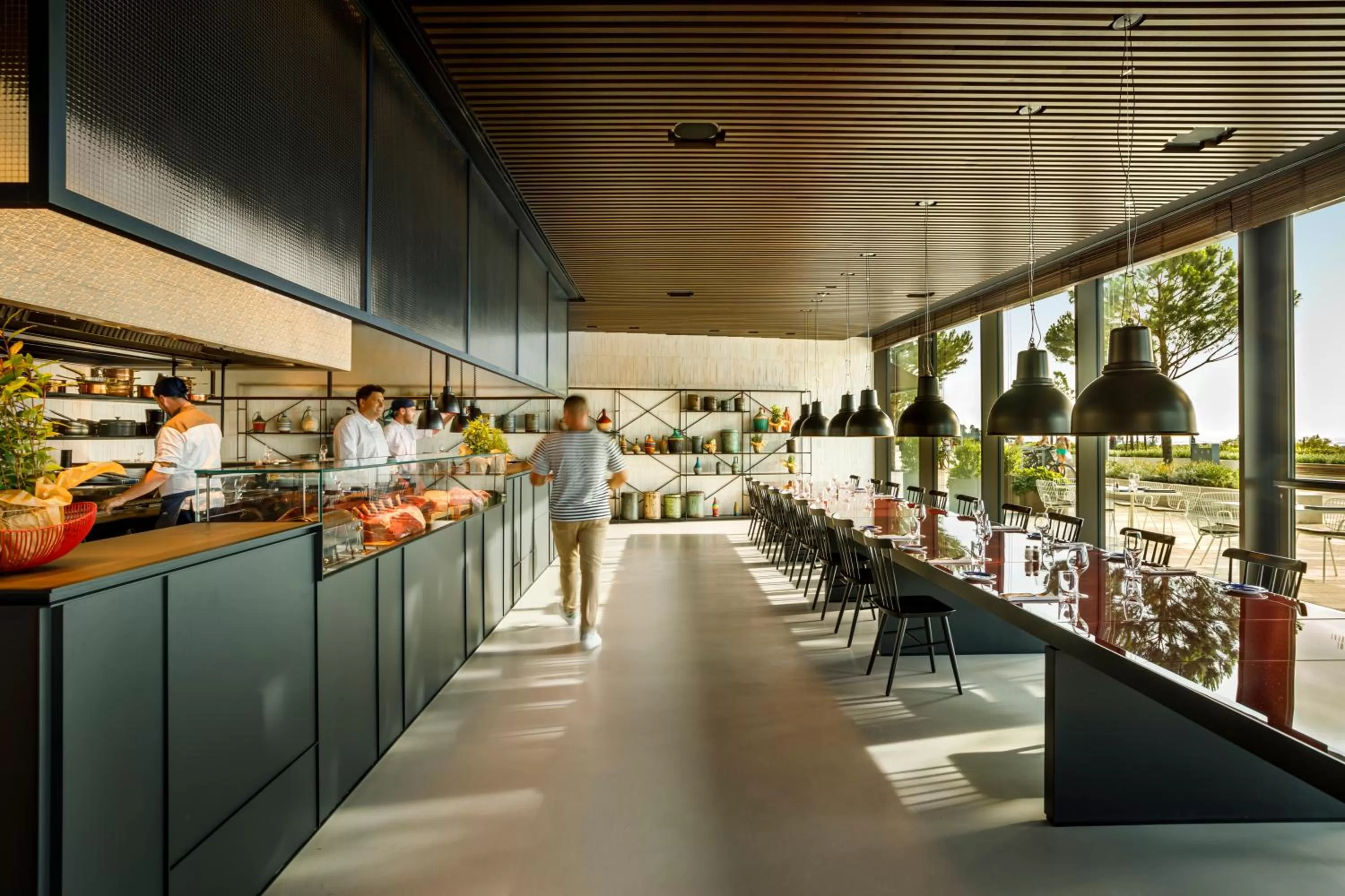 Restaurant/places to eat in Grand Park Hotel Rovinj by Maistra Collection