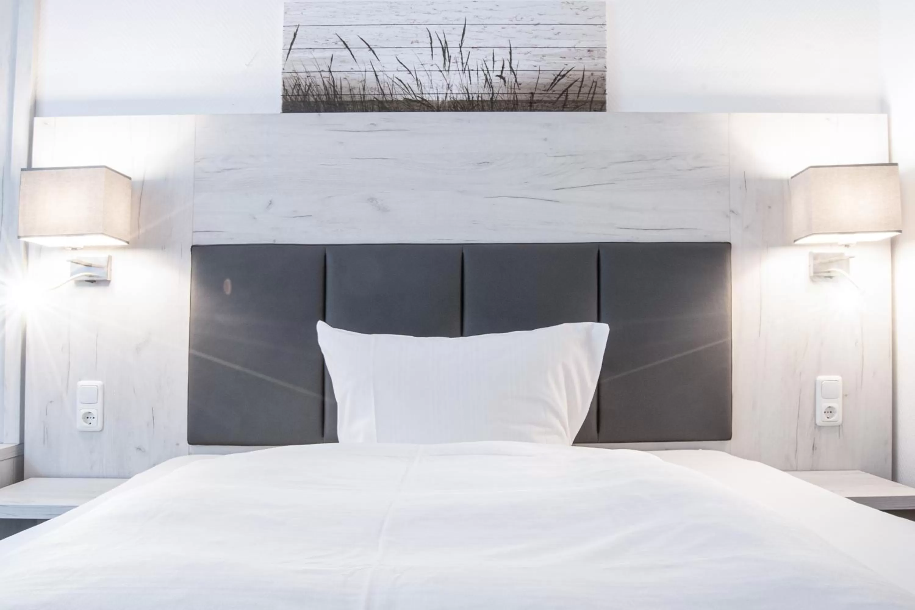 Bed in Hotel Ehranger Hof