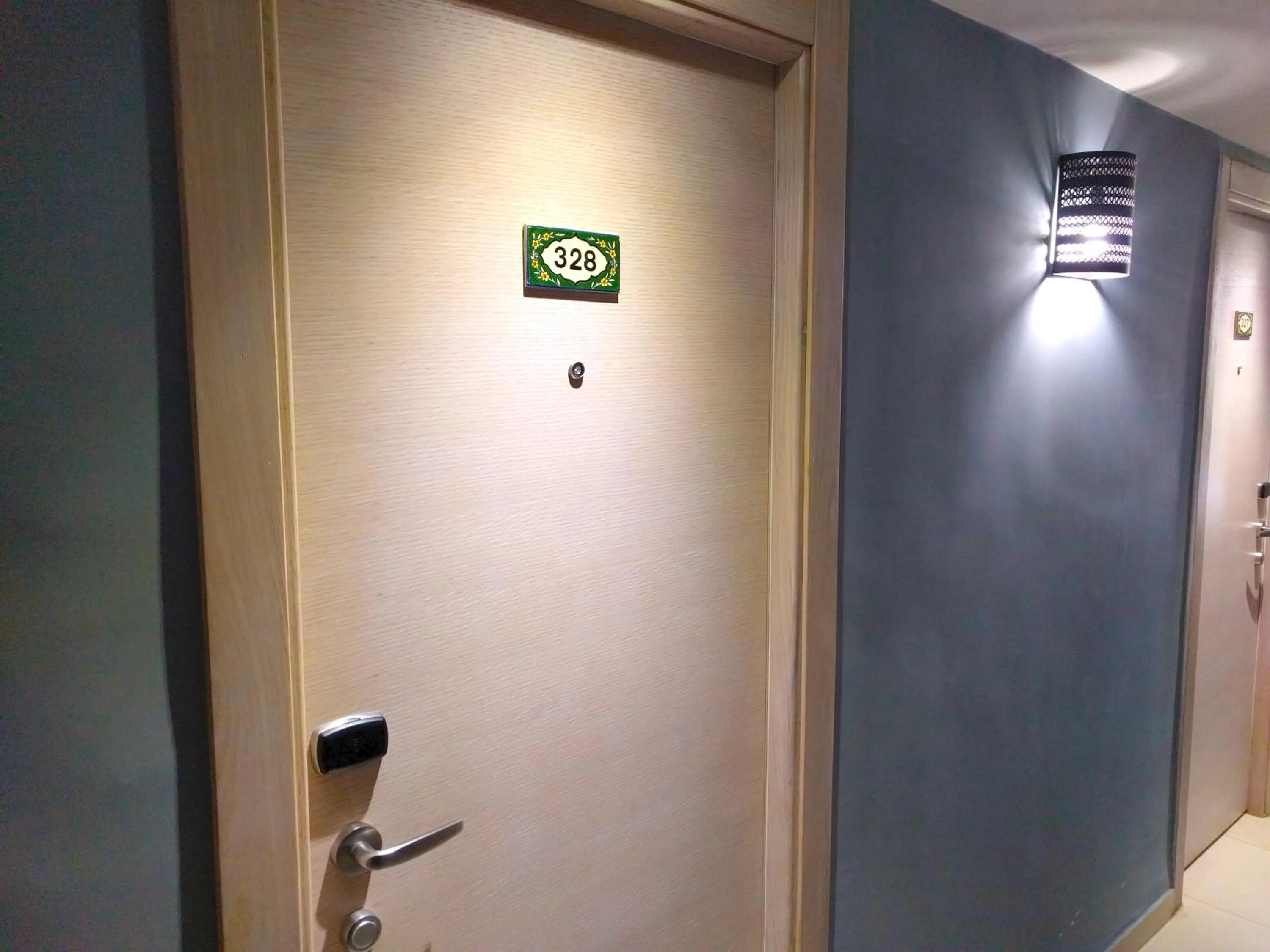 Decorative detail in Holy Land Hotel