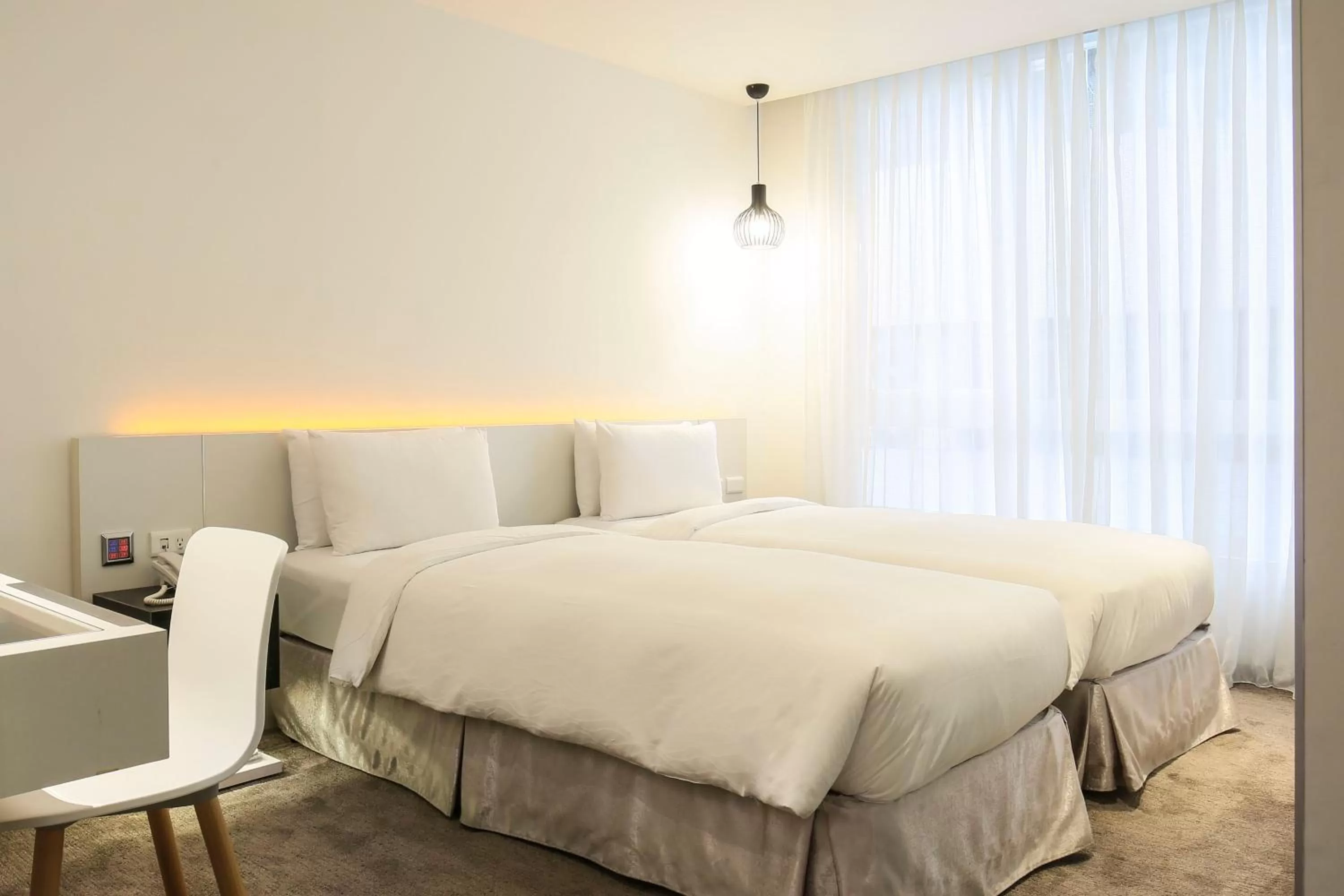 Photo of the whole room, Bed in CityInn Hotel Taipei Station Branch III