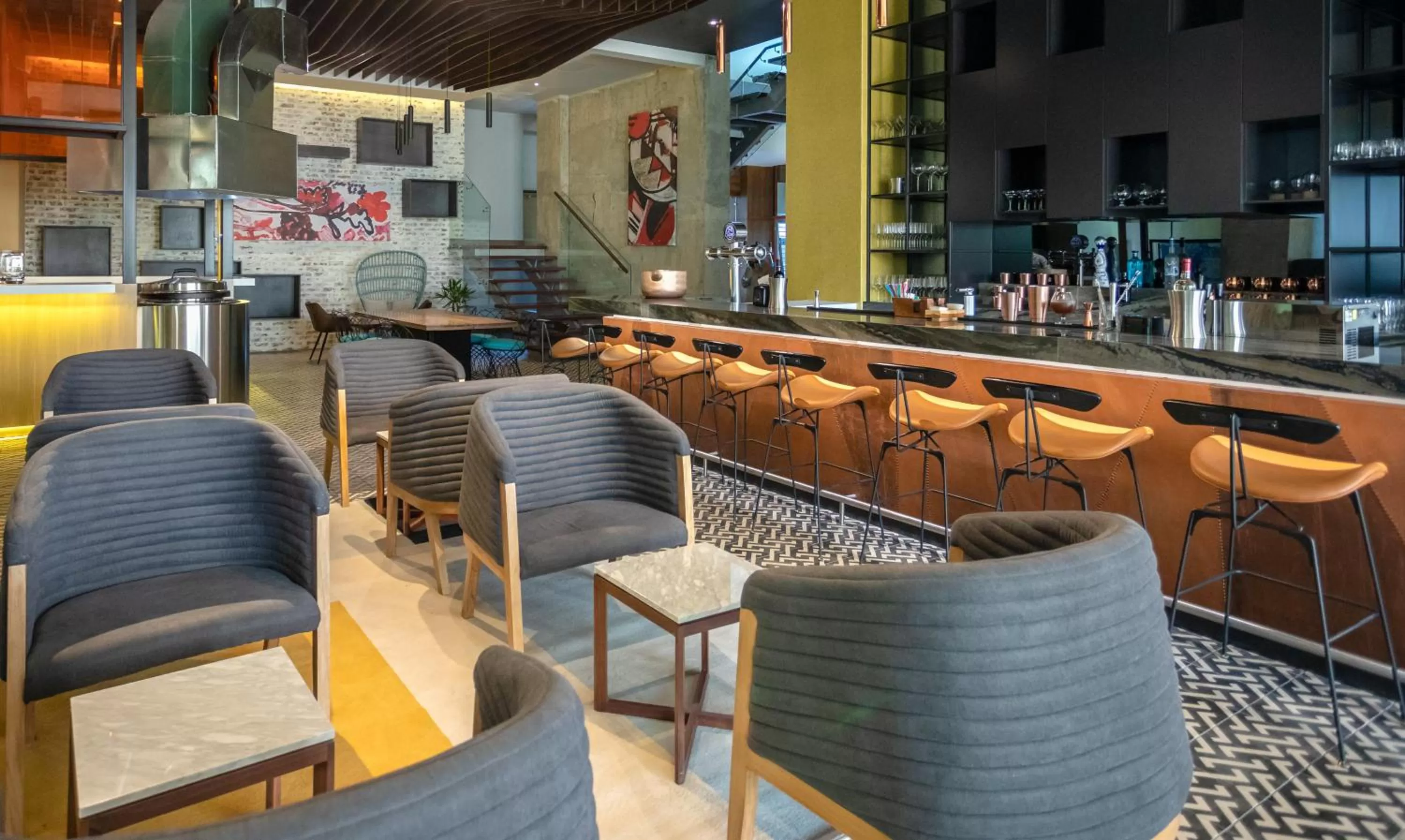 Lounge or bar in Hyatt Centric San Salvador