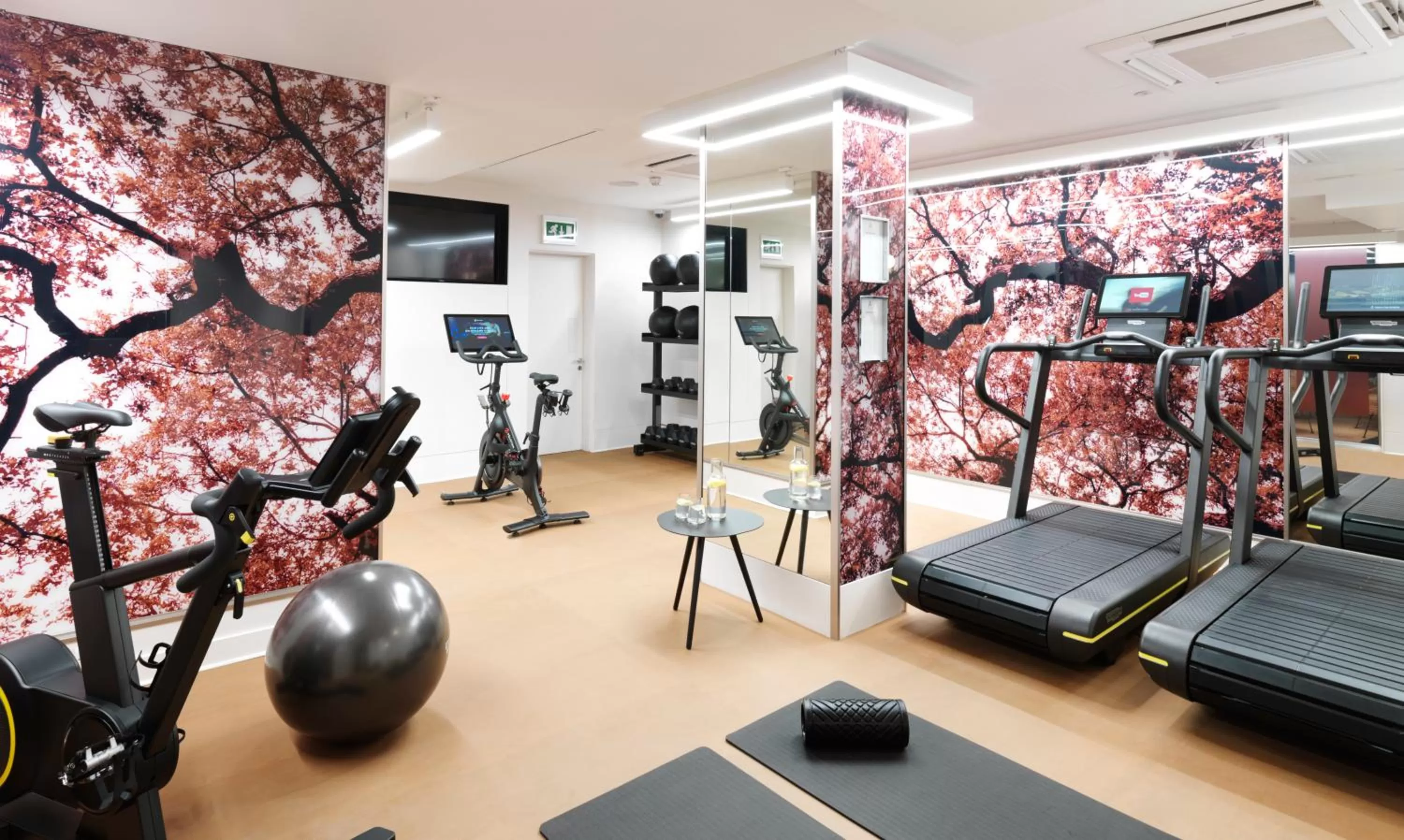 Fitness centre/facilities in The Athenaeum Hotel & Residences