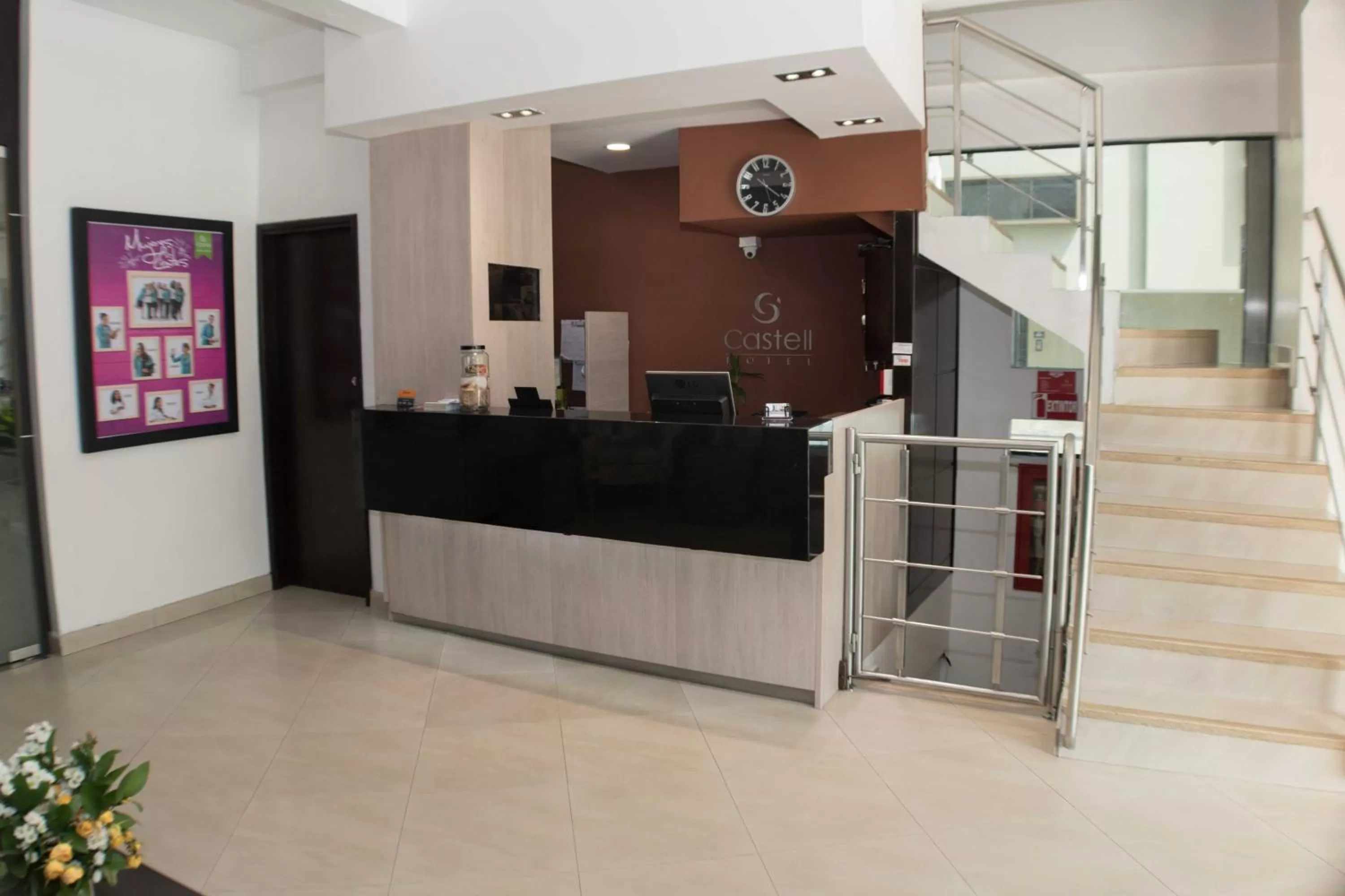 Lobby/Reception in Hotel Castell