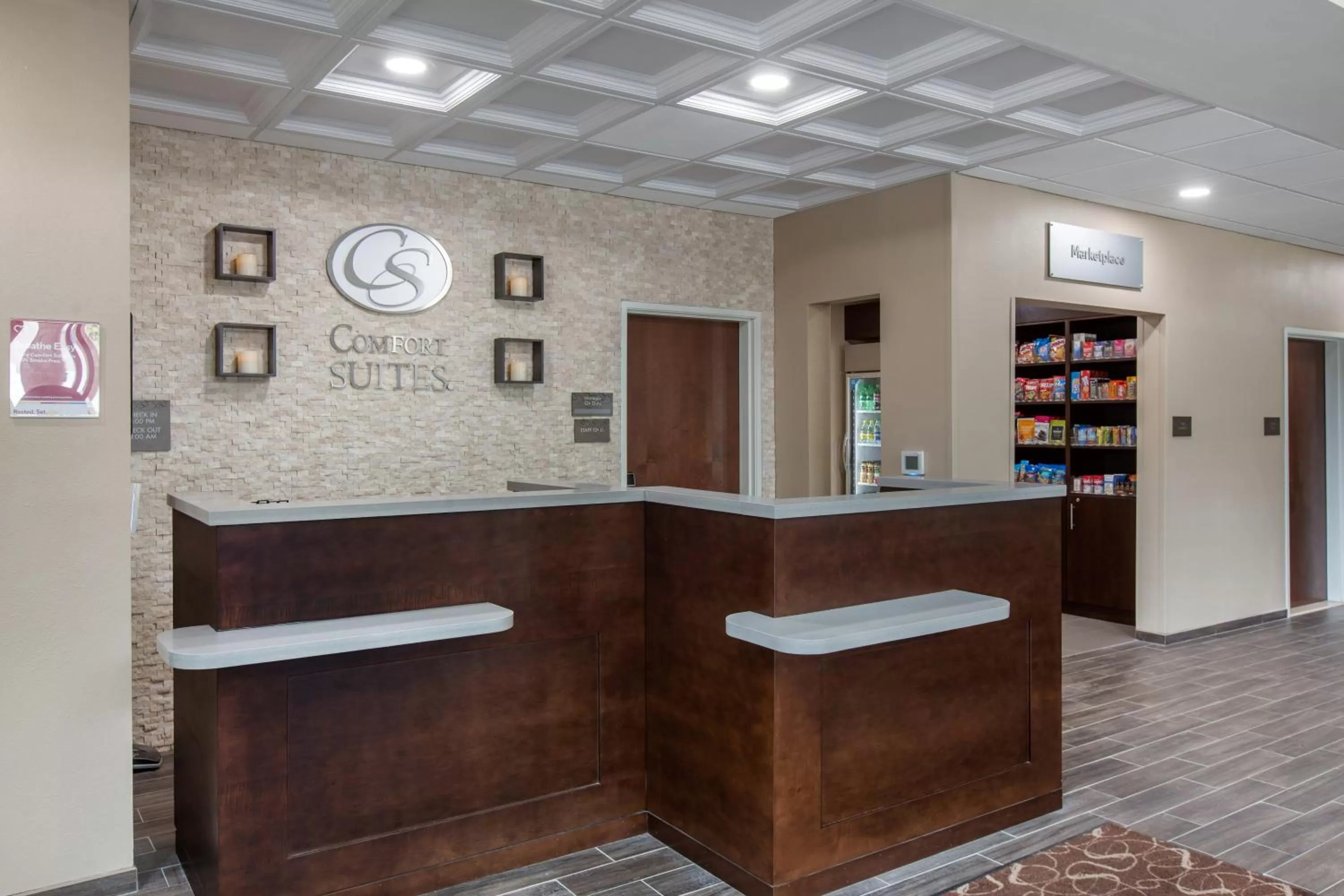 Lobby or reception in Comfort Suites - South Austin