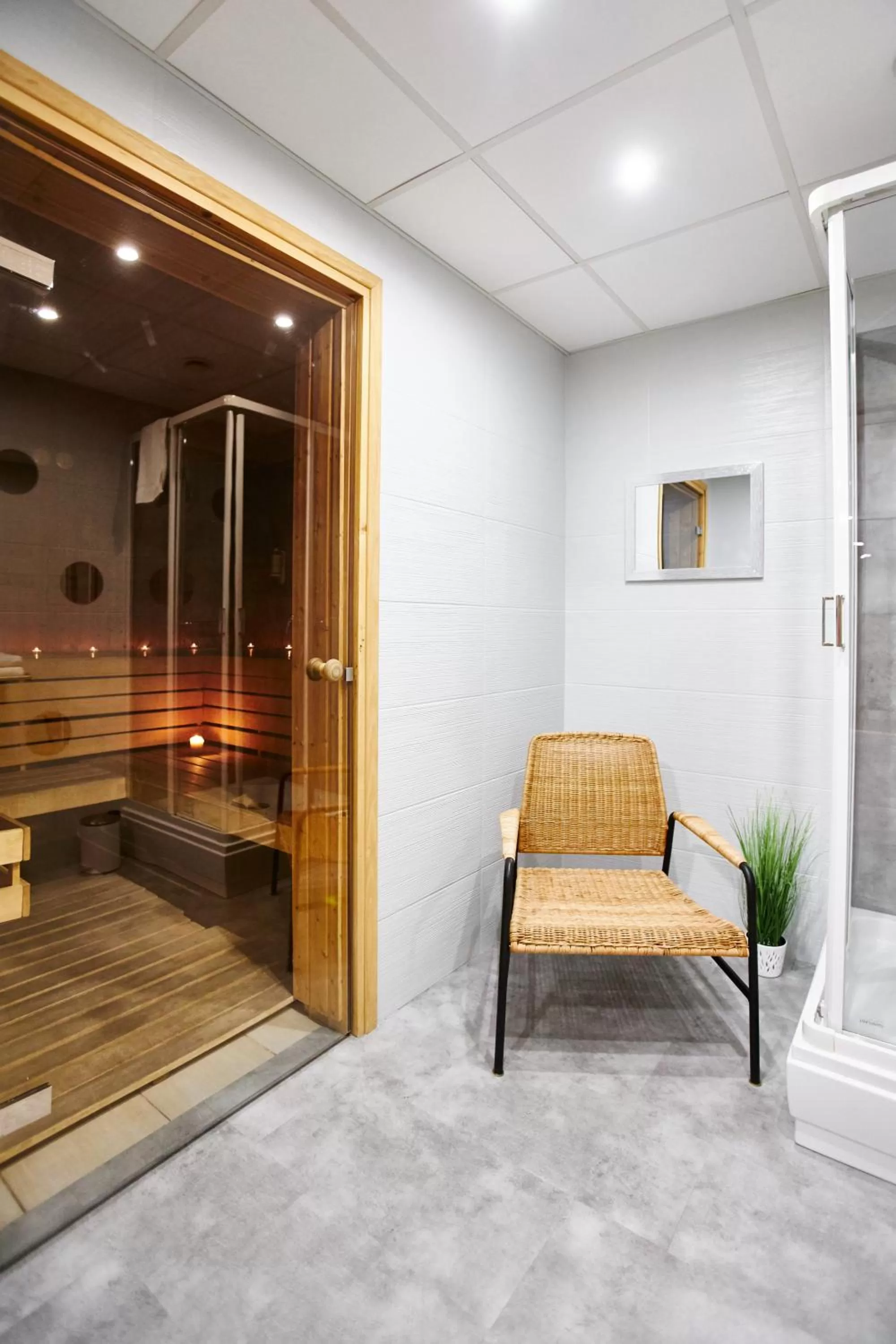 Sauna in Arche Hotel Puławska Residence Warszawa