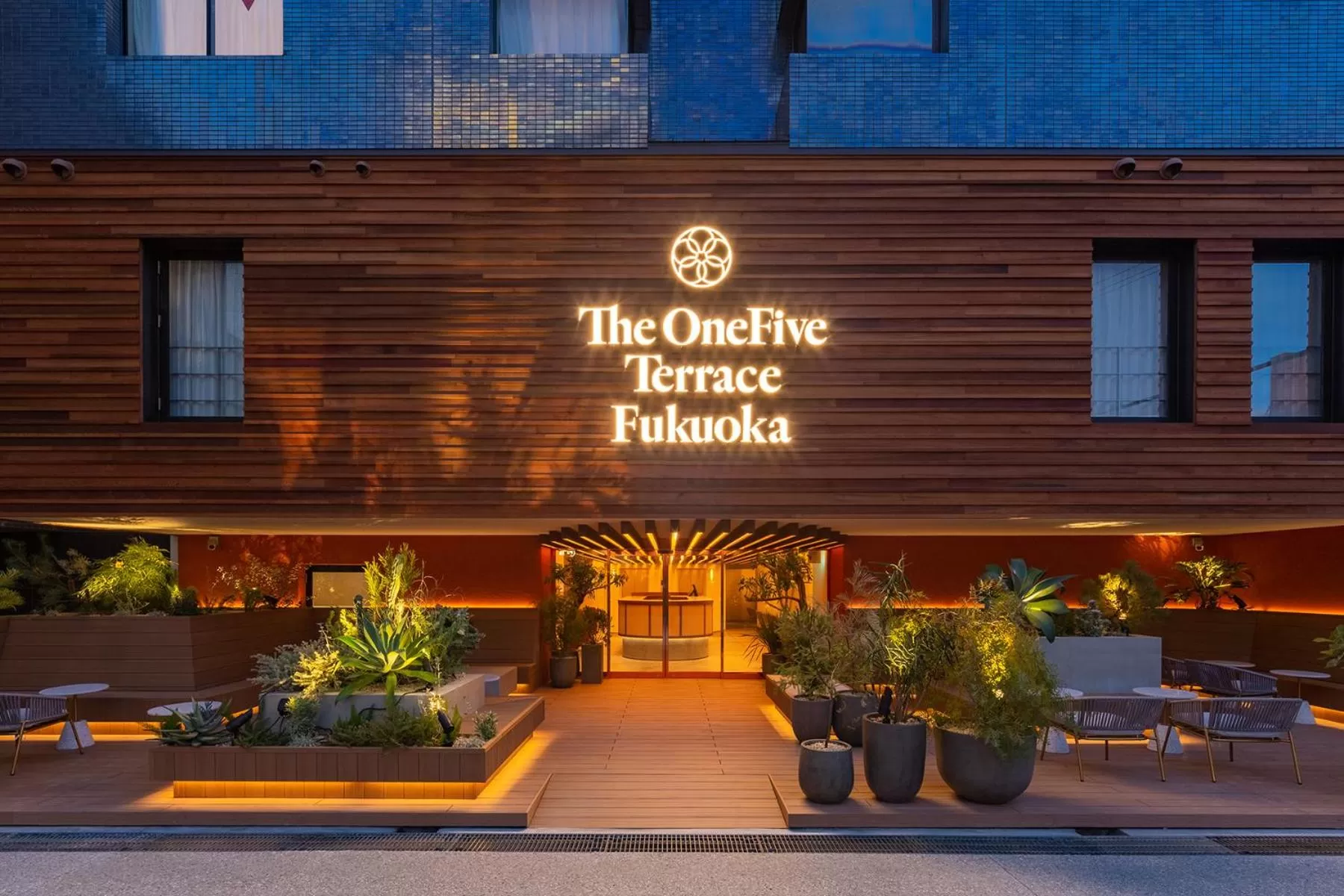 Facade/entrance in The OneFive Terrace Fukuoka