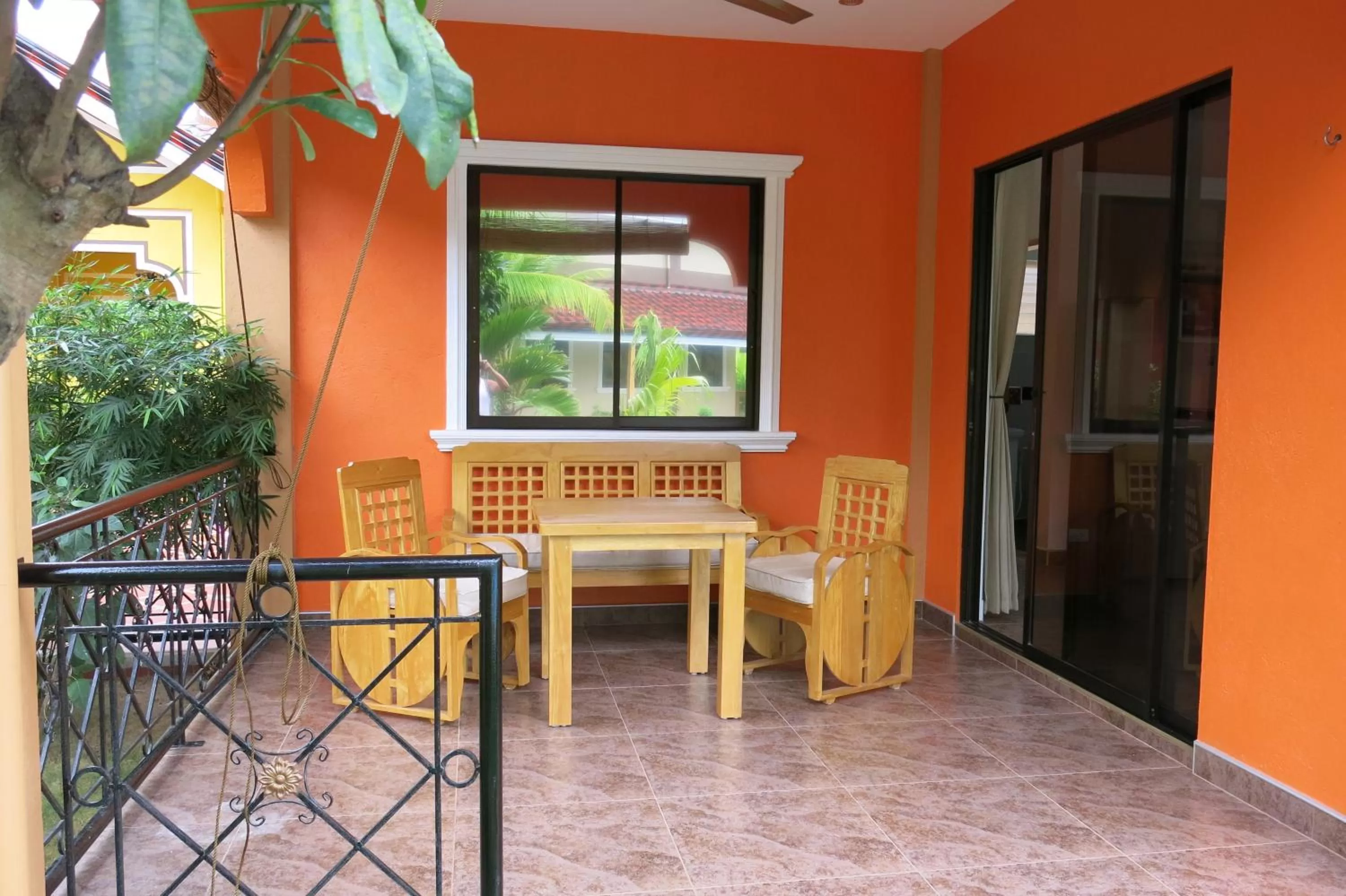 Balcony/Terrace in Alona's Coral Garden Resort (Adult-Only)