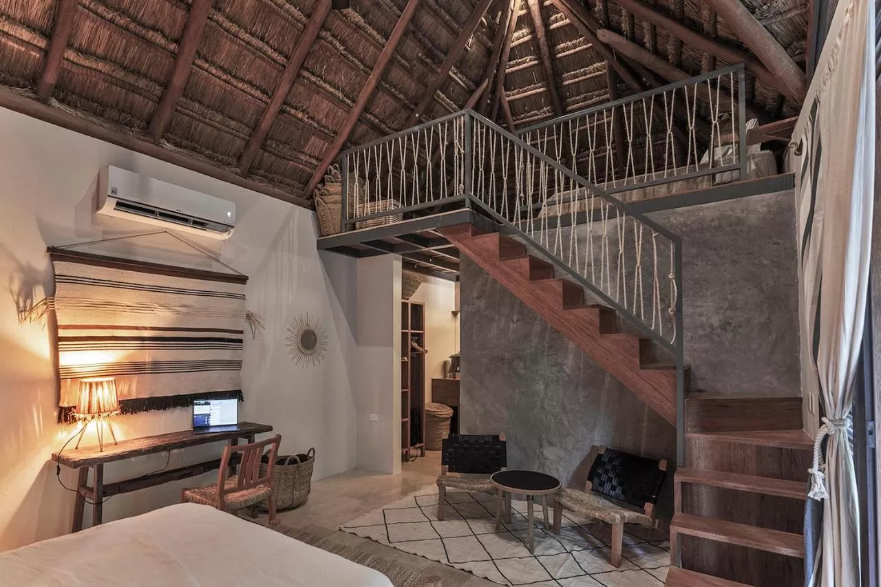 Bed in Hotel Casa Hormiga