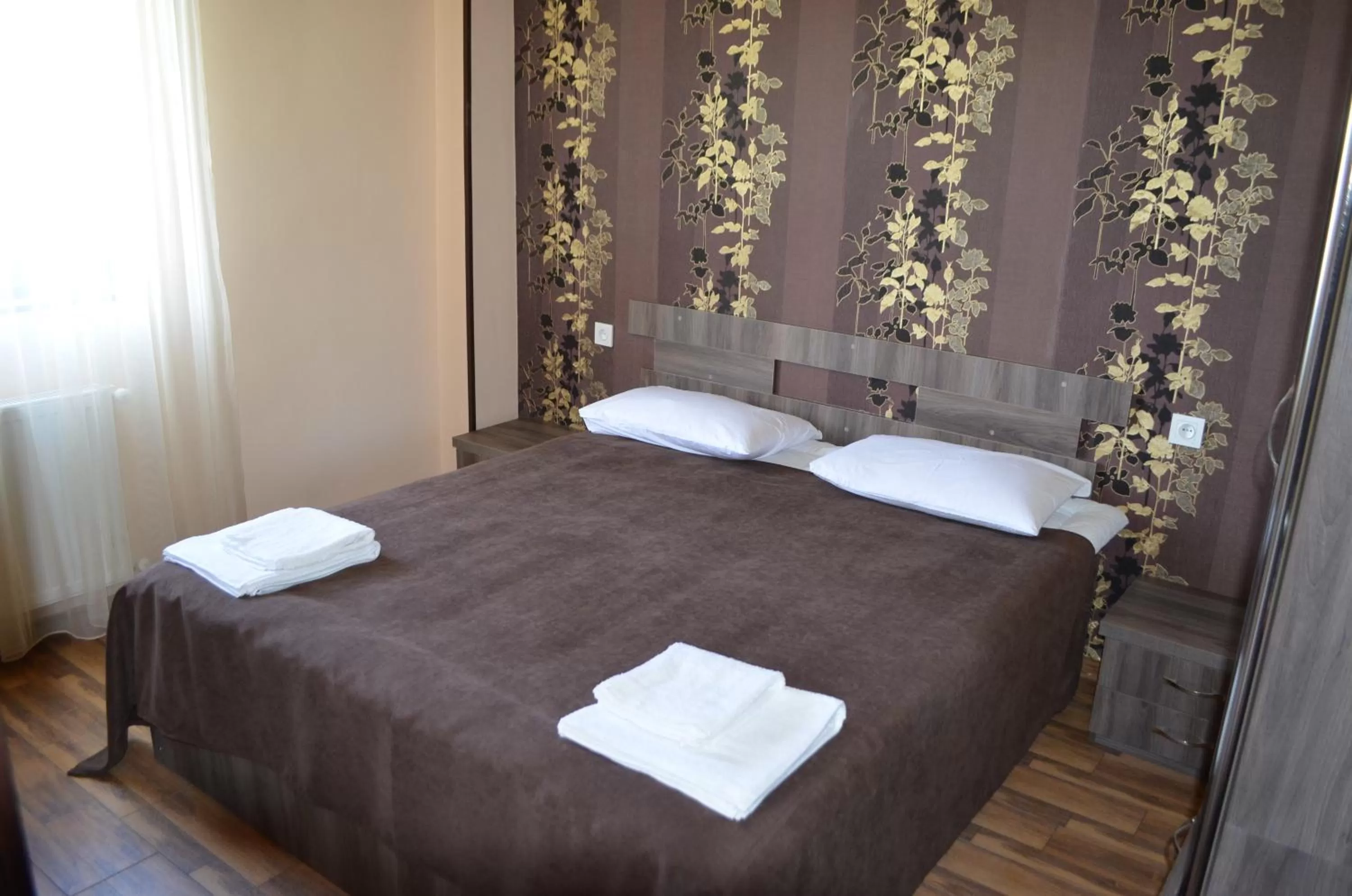 Bedroom, Bed in Hotel Svanseti