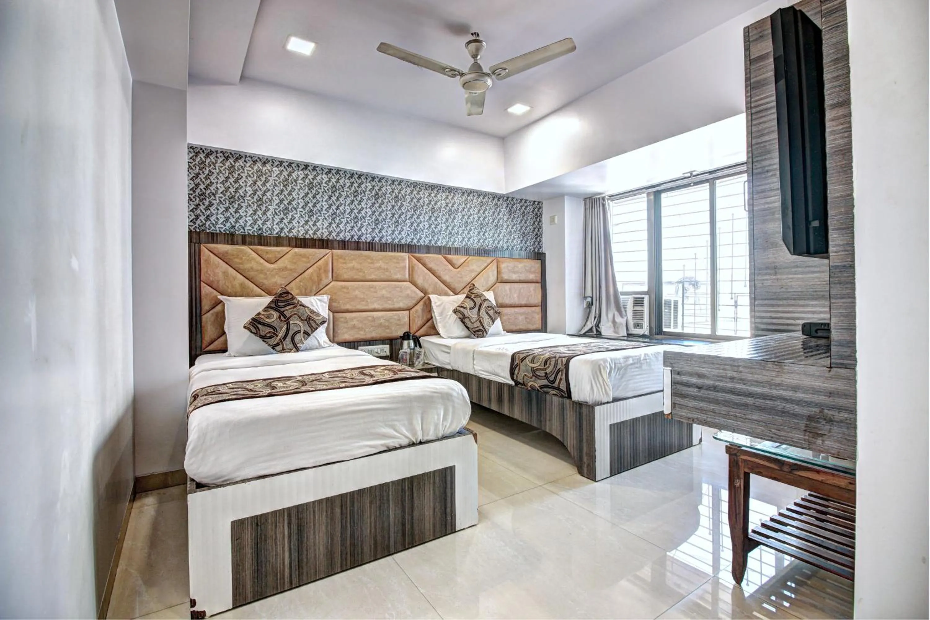 Bed in Hotel City View