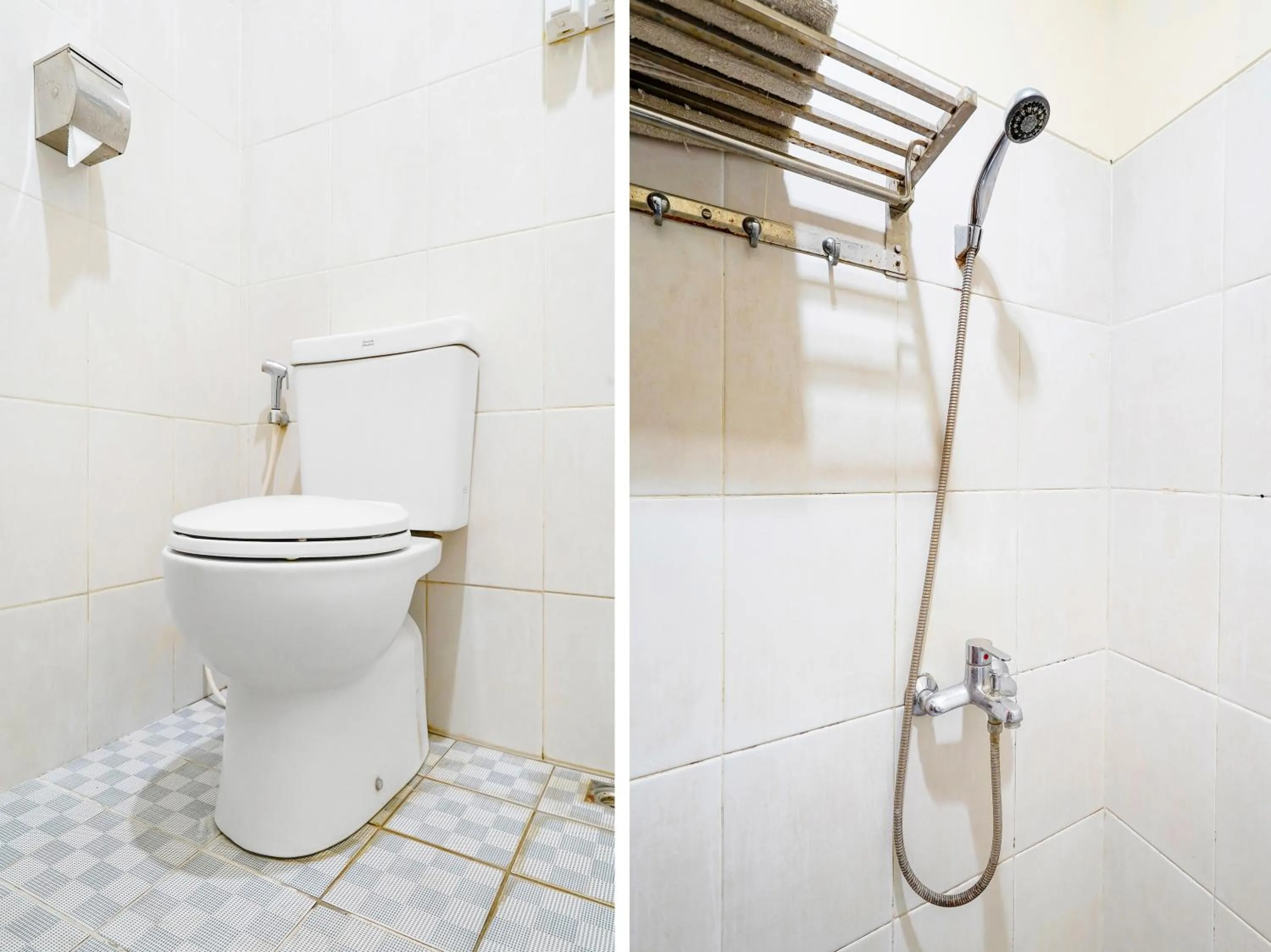 Bathroom in OYO Collection O 91297 Hotel Sakura