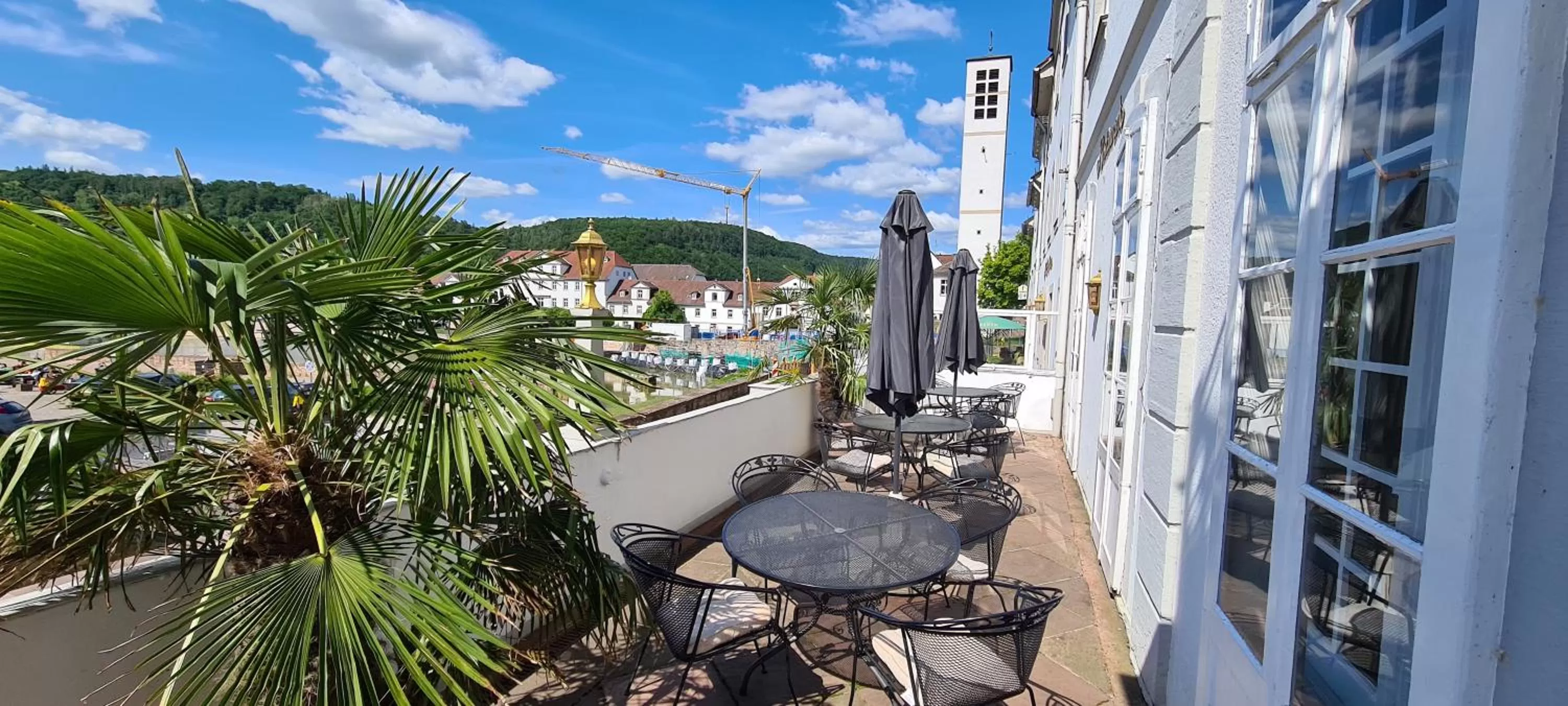 Balcony/Terrace in Historisches Hotel zum Schwan