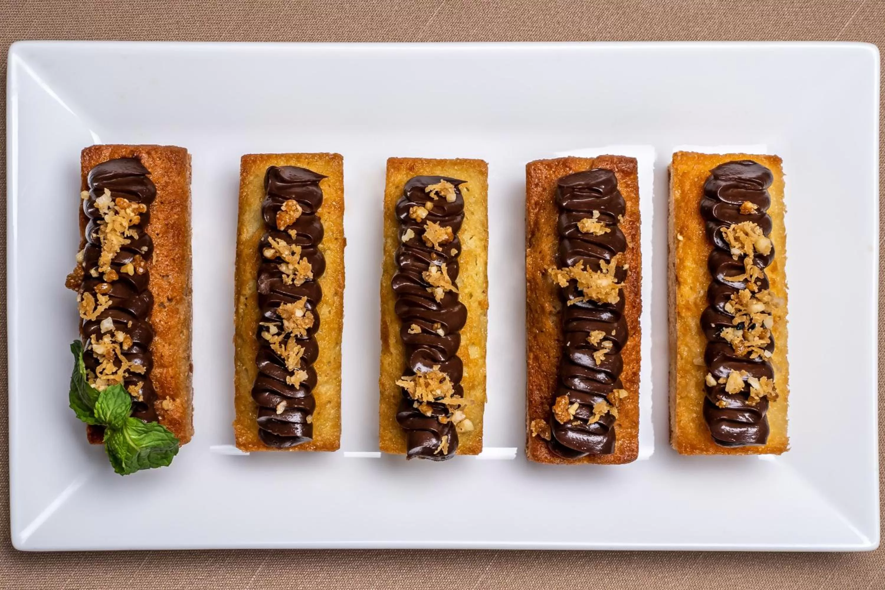 Food close-up in The Aviary Hotel