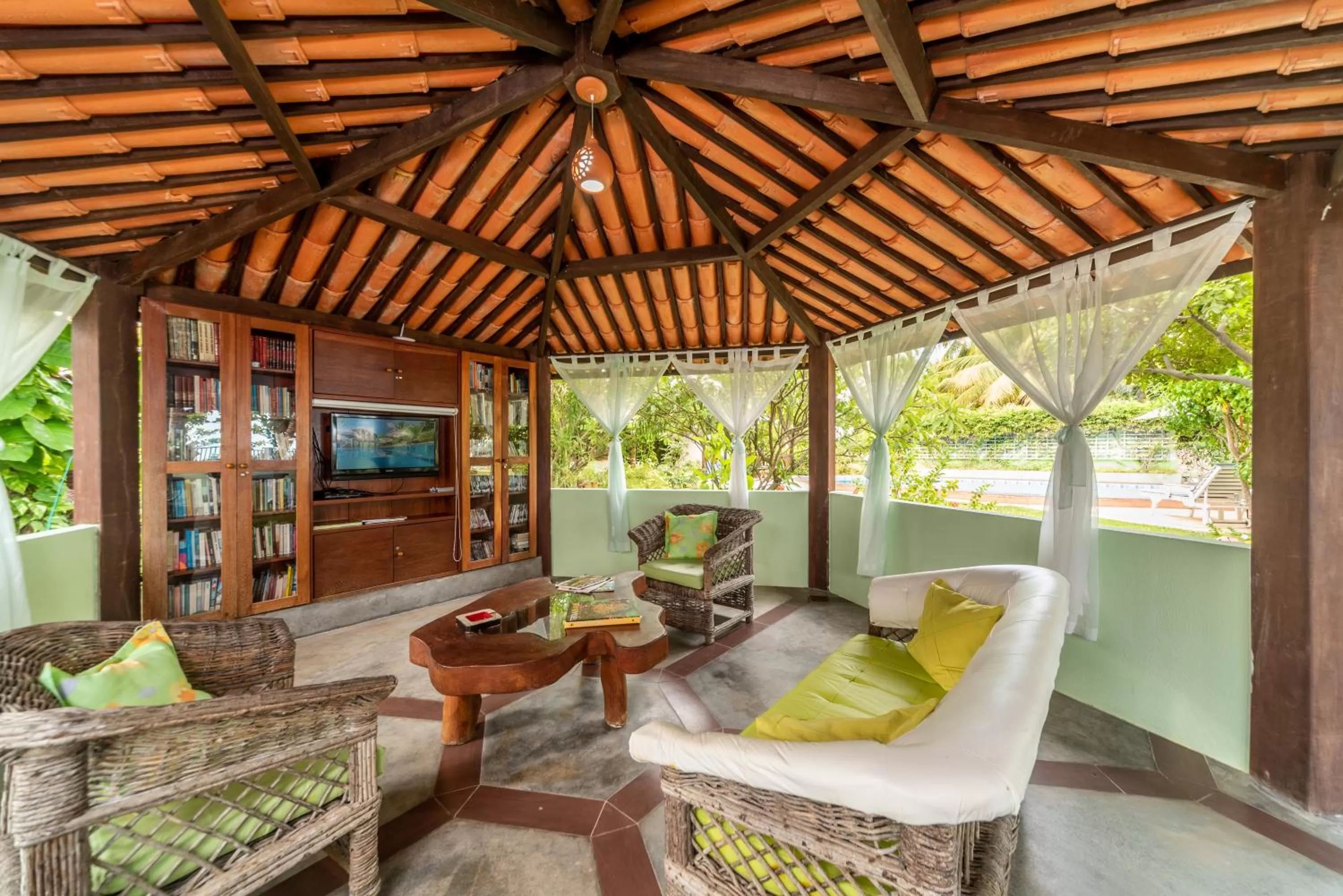 Library in Pousada Riacho dos Milagres