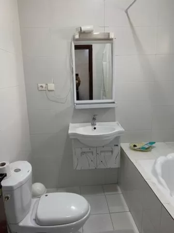 Bathroom in class hotel