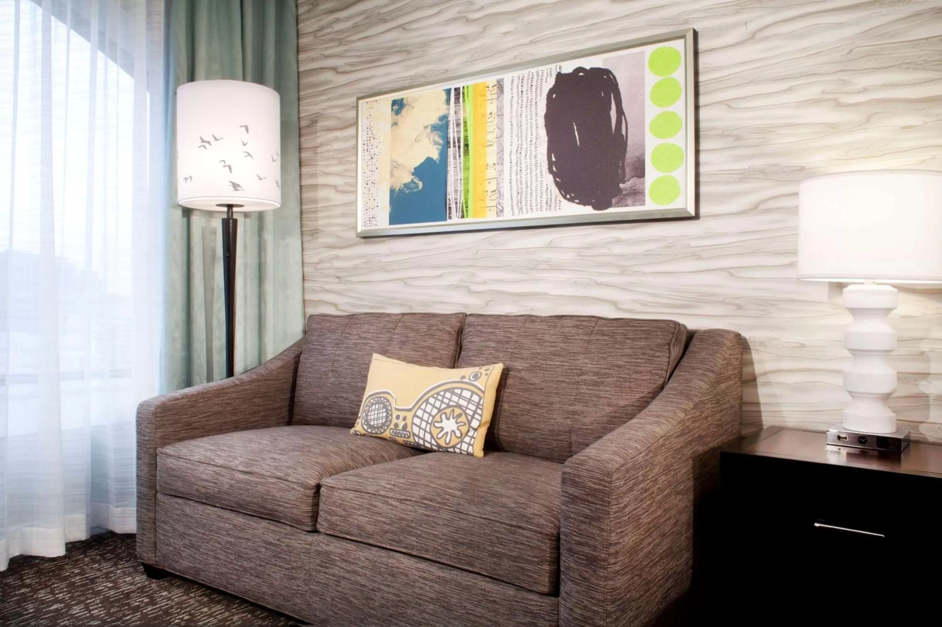 Living room in Hilton Garden Inn Austin Downtown