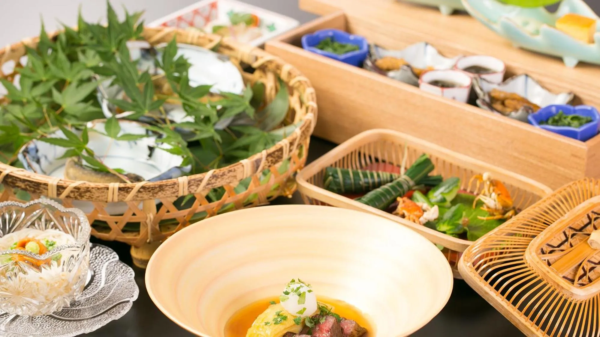 Food in Arima Onsen Taketoritei Maruyama