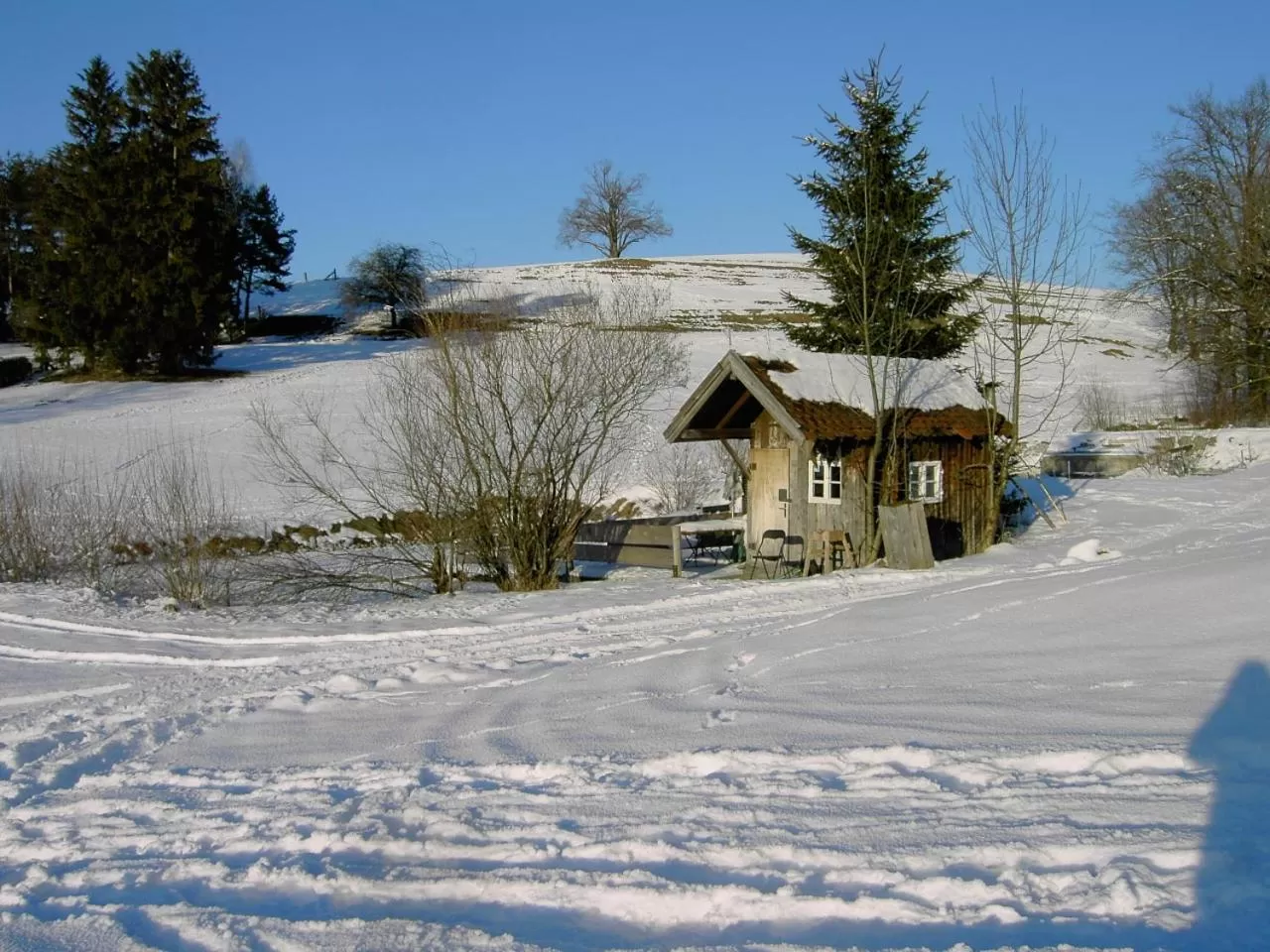 Winter, Property Building in Gasthaus zur Moosmühle