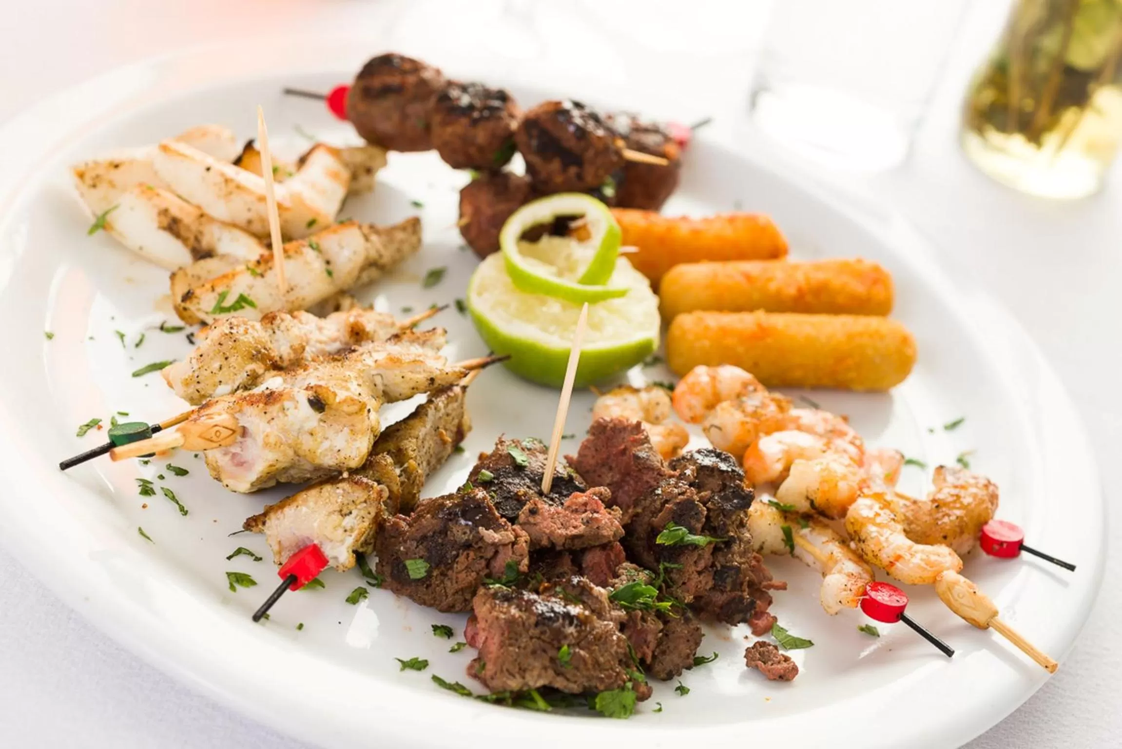 Food close-up in Golf Royal Hotel