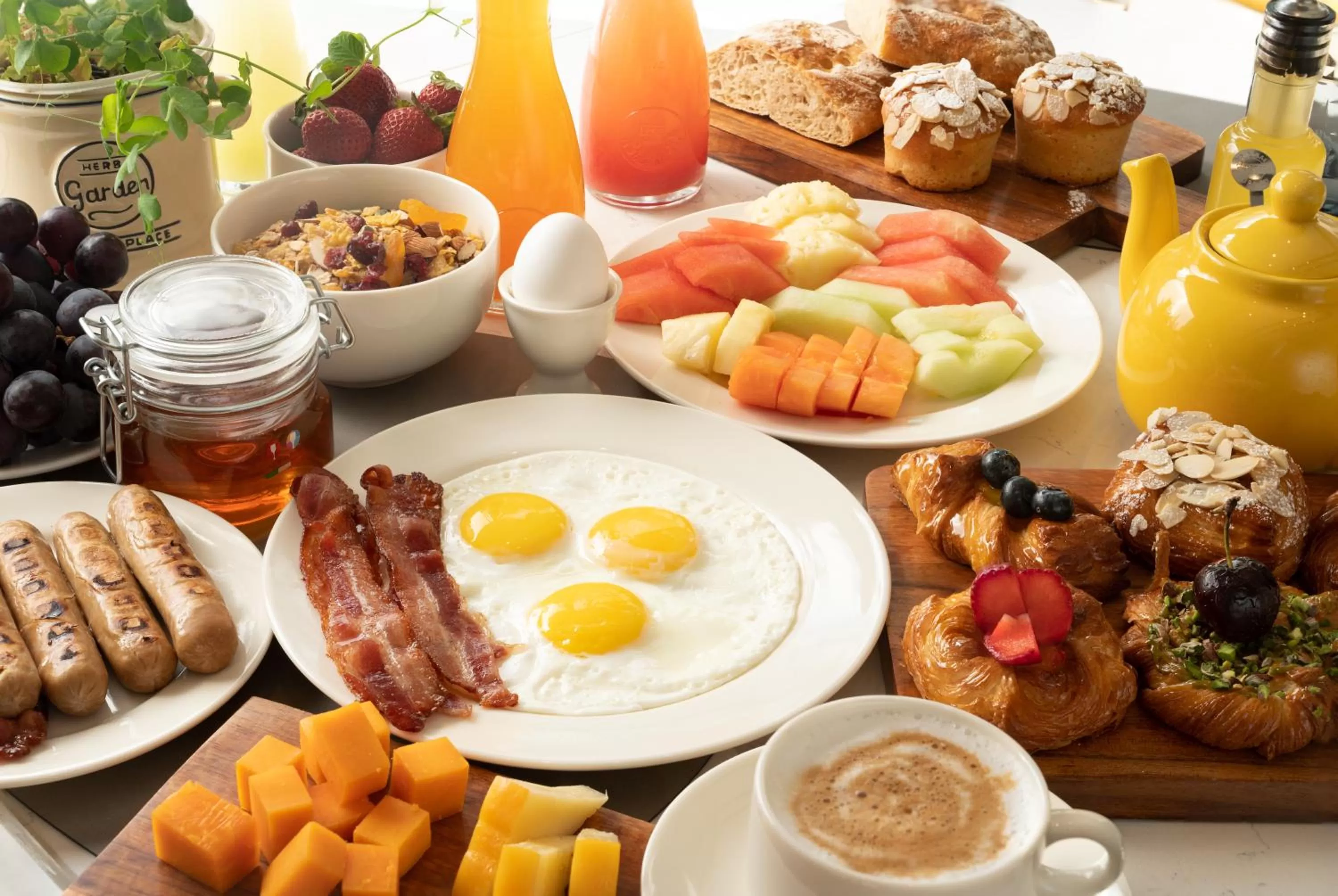 Breakfast in Courtyard by Marriott Shillong