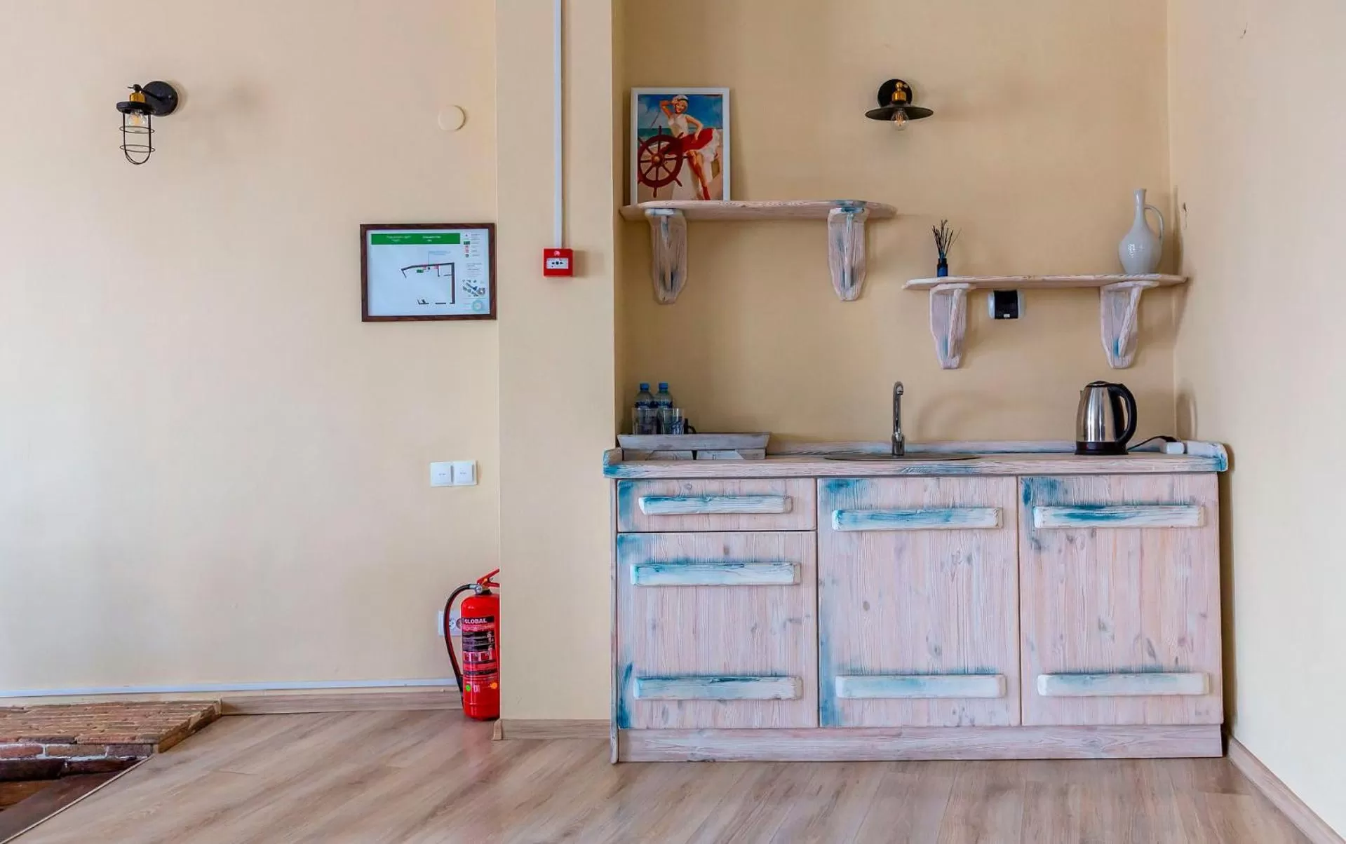 Kitchen or kitchenette in Gvino Minda