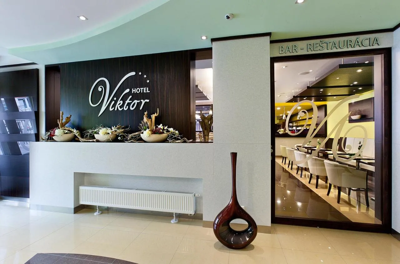 Lobby or reception in Hotel Viktor