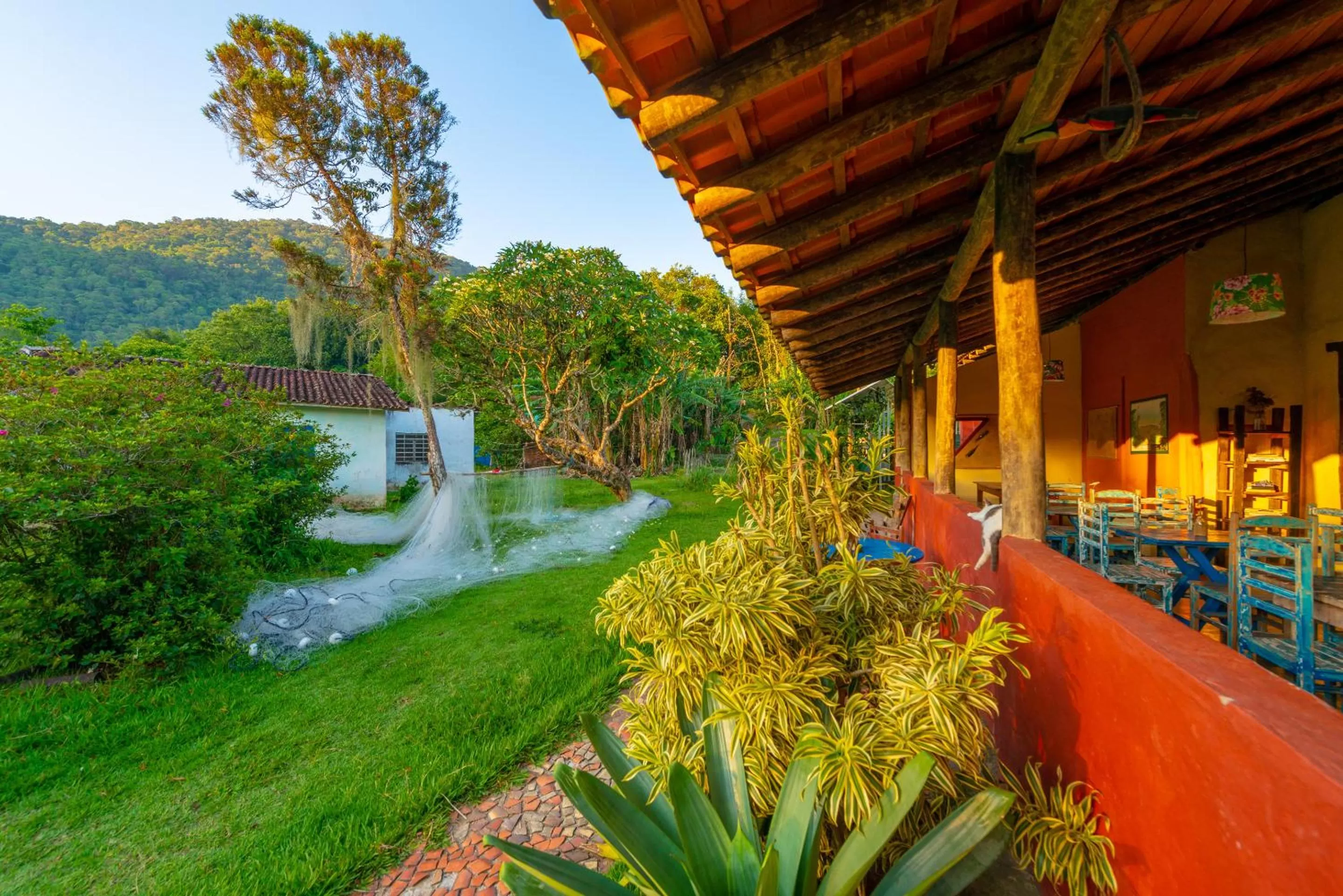 Property building, Garden in Pousada da Rosa