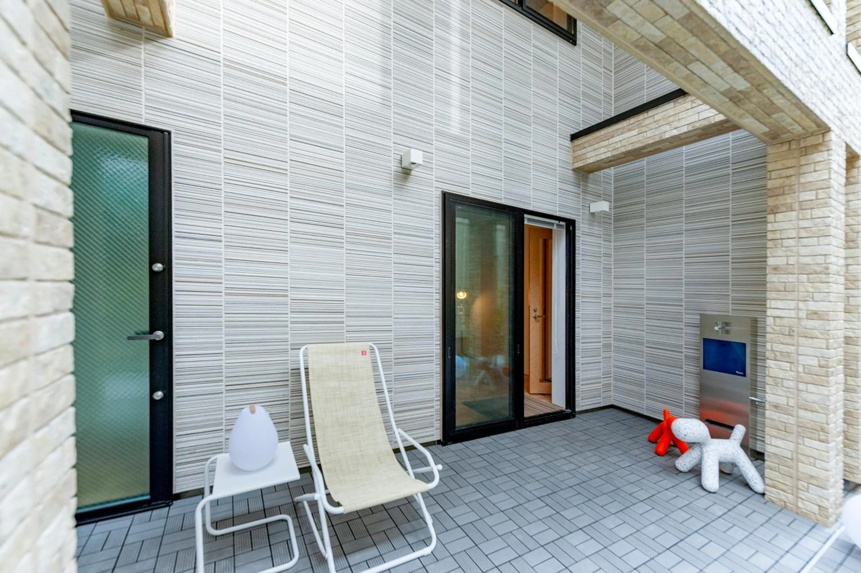 Garden in plat hostel keikyu haneda home