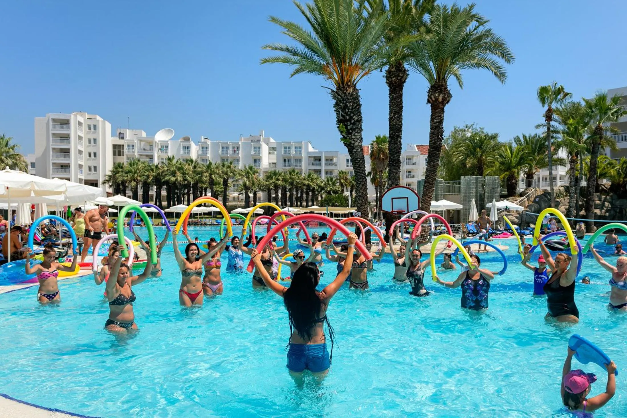 Swimming pool, Water Park in Seven Seas Hotel Blue - Ultra All Inclusive & Kids Concept