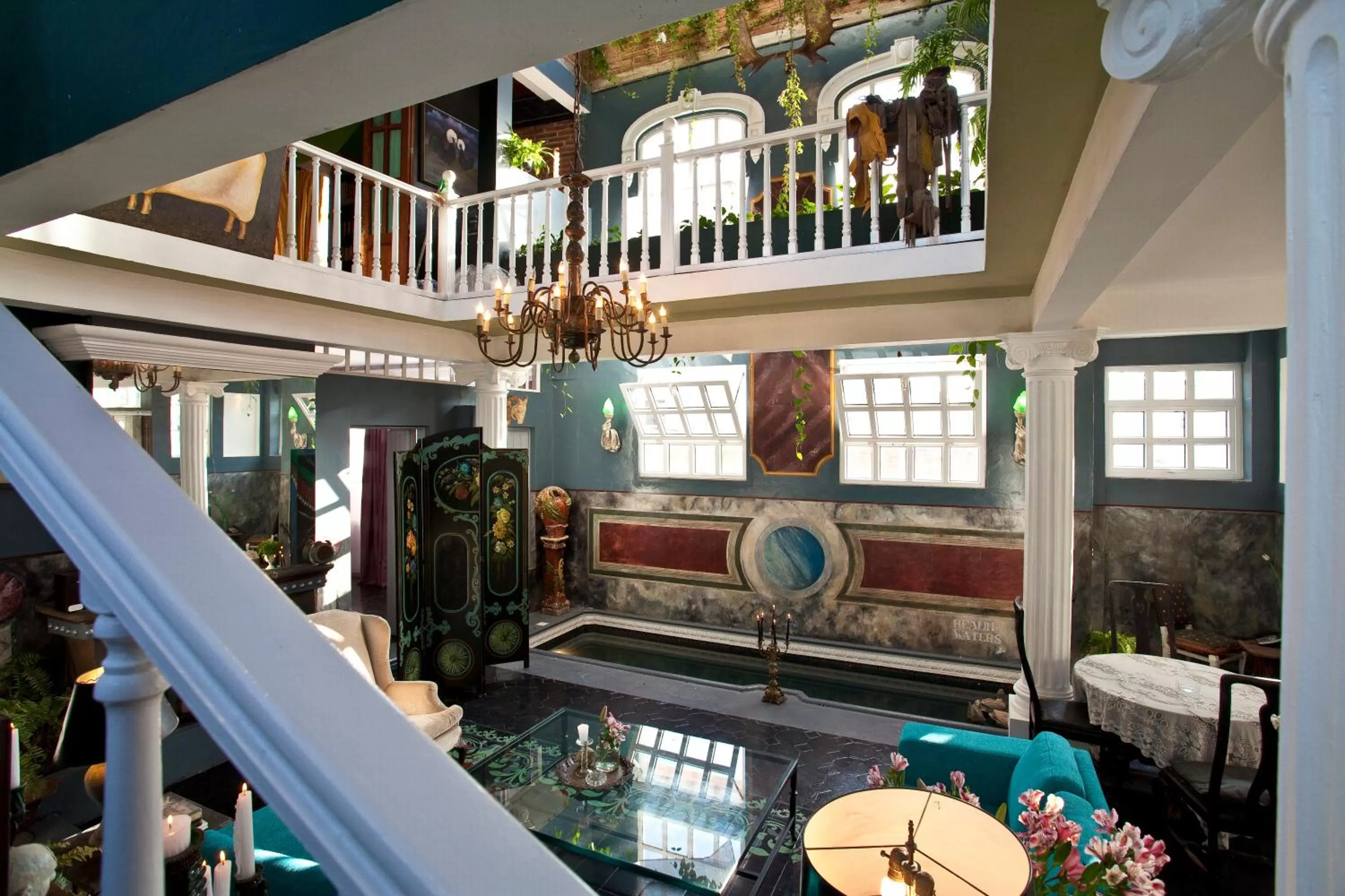 Living room in Hotel Boutique Rivera Del Rio